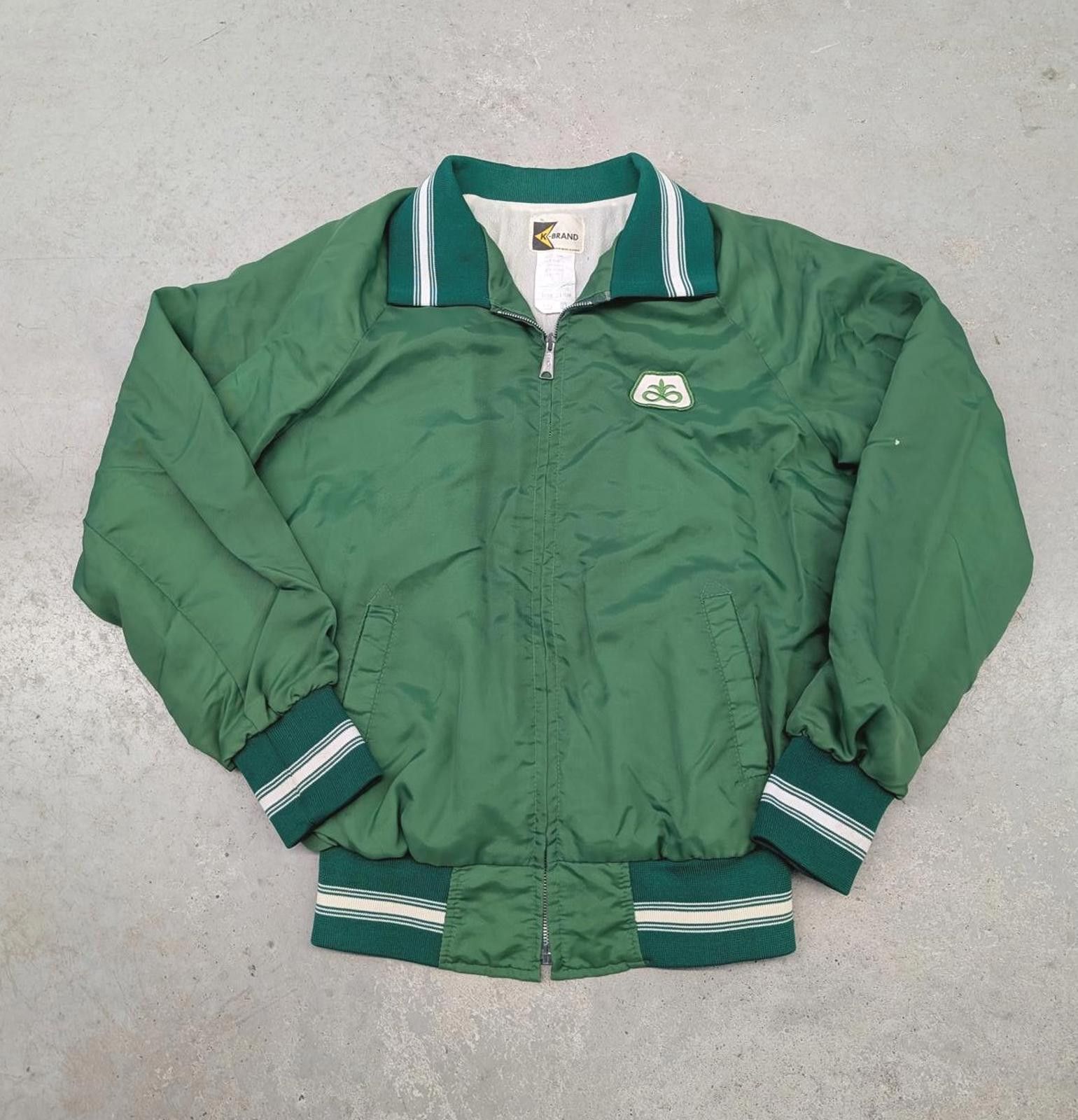 Vintage Vintage 70s Pioneer Seed Lined Green Work Jacket Size US L / EU 52-54 / 3 - 1 Thumbnail