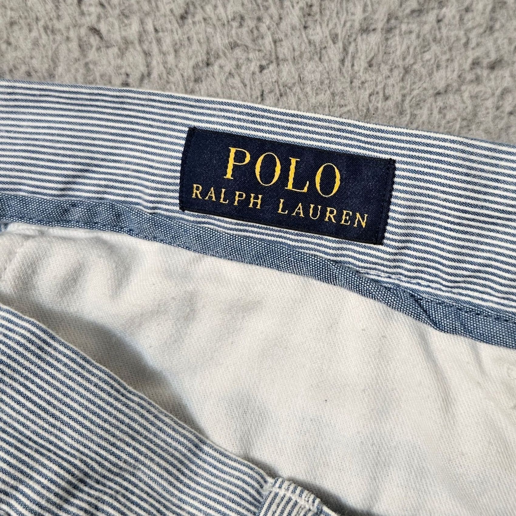 Polo Ralph Lauren Polo Ralph Lauren Shorts Men's Size 33 Seersucker All Over Pony Print Chinos Size US XS / EU 42 / 0 - 3 Thumbnail