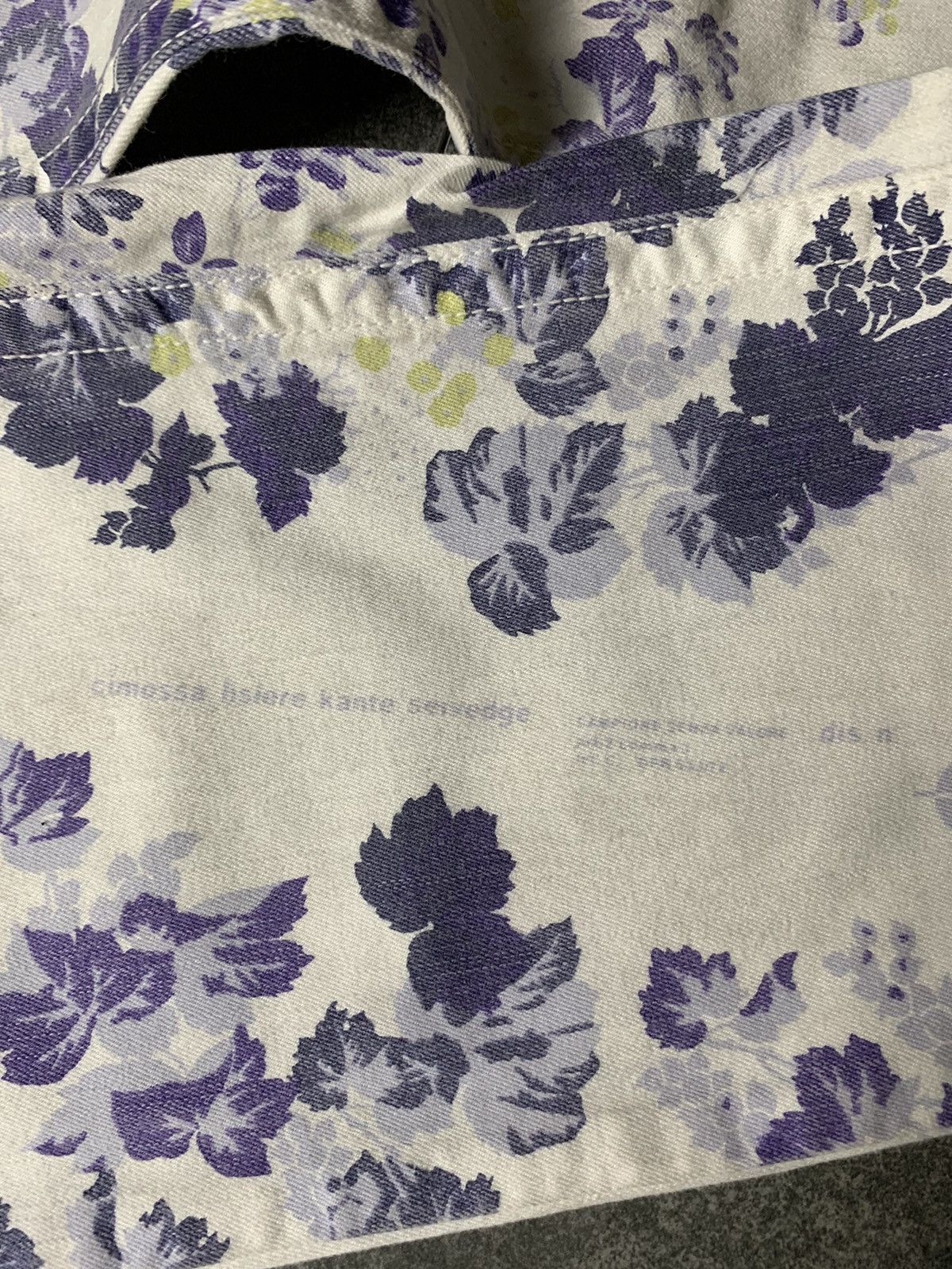 Marithe + Francois Girbaud 2000s Le Casual De Marithe Francois Girbaud Floral Pants Size 30" / US 8 / IT 44 - 8 Thumbnail