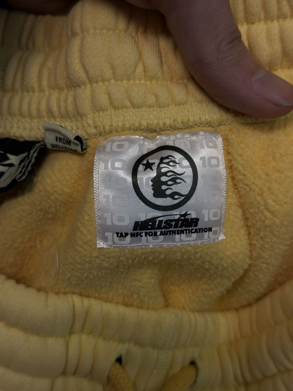 HELLSTAR Hellstar Sweatpants Size XL Yellow Flame (NEW) Size US 34 / EU 50 - 10 Thumbnail