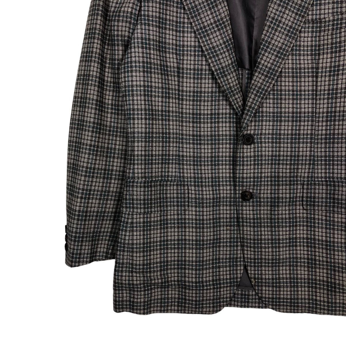 Burberry 🔥Vintage Burberrys Nova Check Tartan Design Double Breast Size US M / EU 48-50 / 2 - 4 Thumbnail