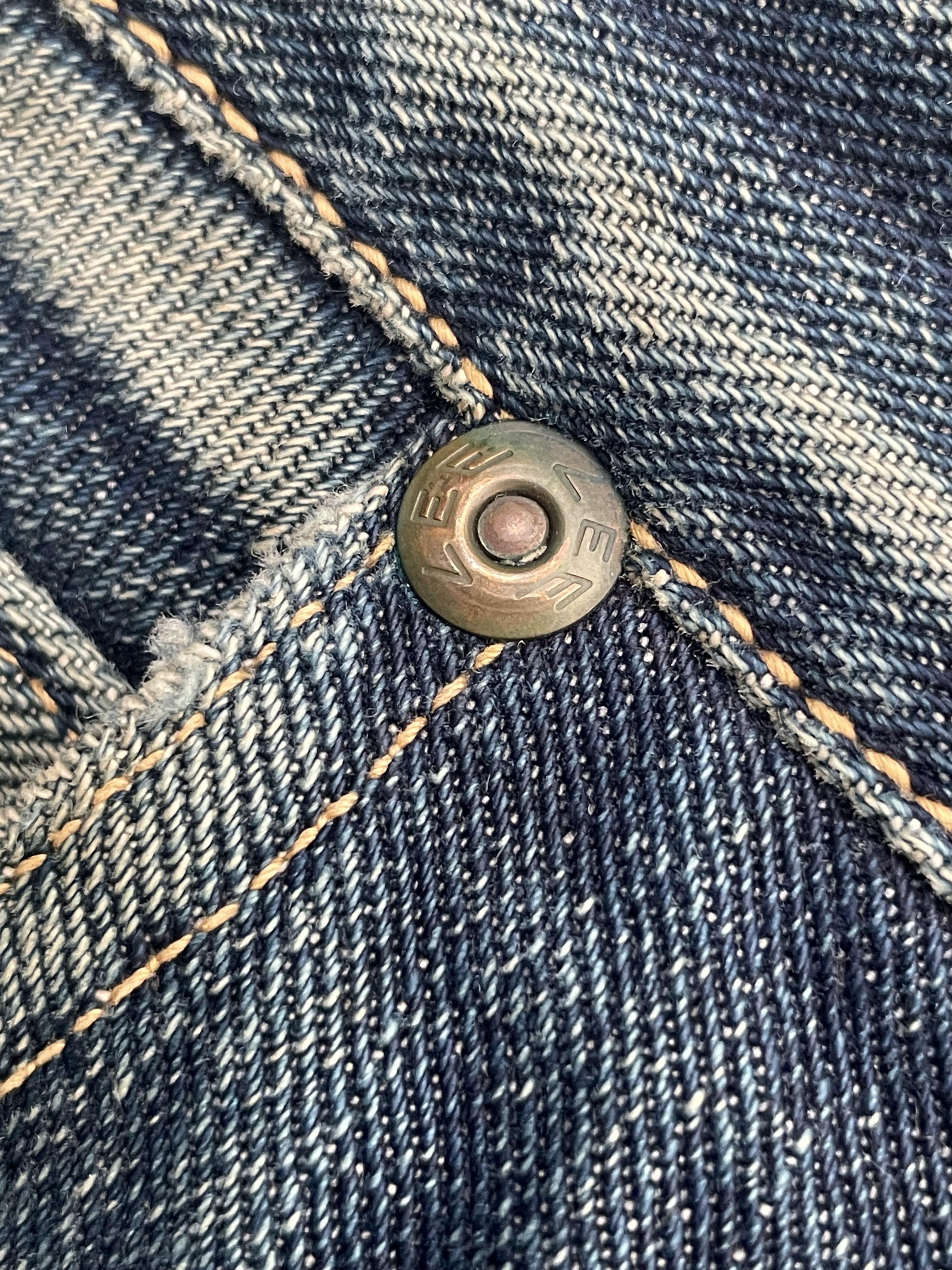 Lee Vintage Selvedge Lee Rider Distresed Denim Size US 32 / EU 48 - 13 Thumbnail