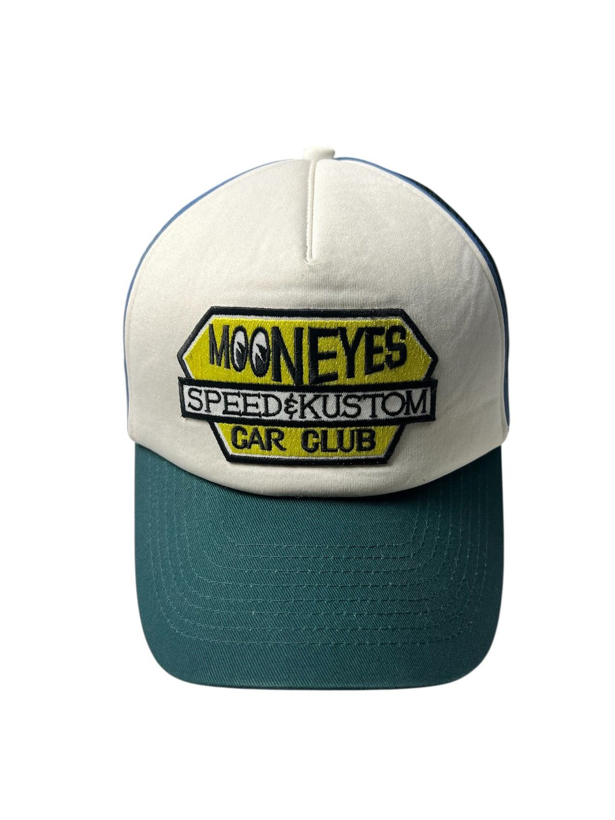 Vintage Vintage MoonEyes Speed & Custom Car Club Trucker Size ONE SIZE - 1 Thumbnail