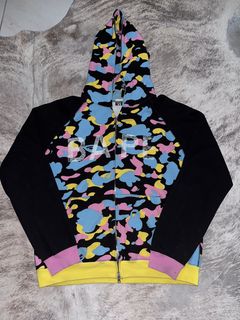 Cotton candy outlet bape hoodie