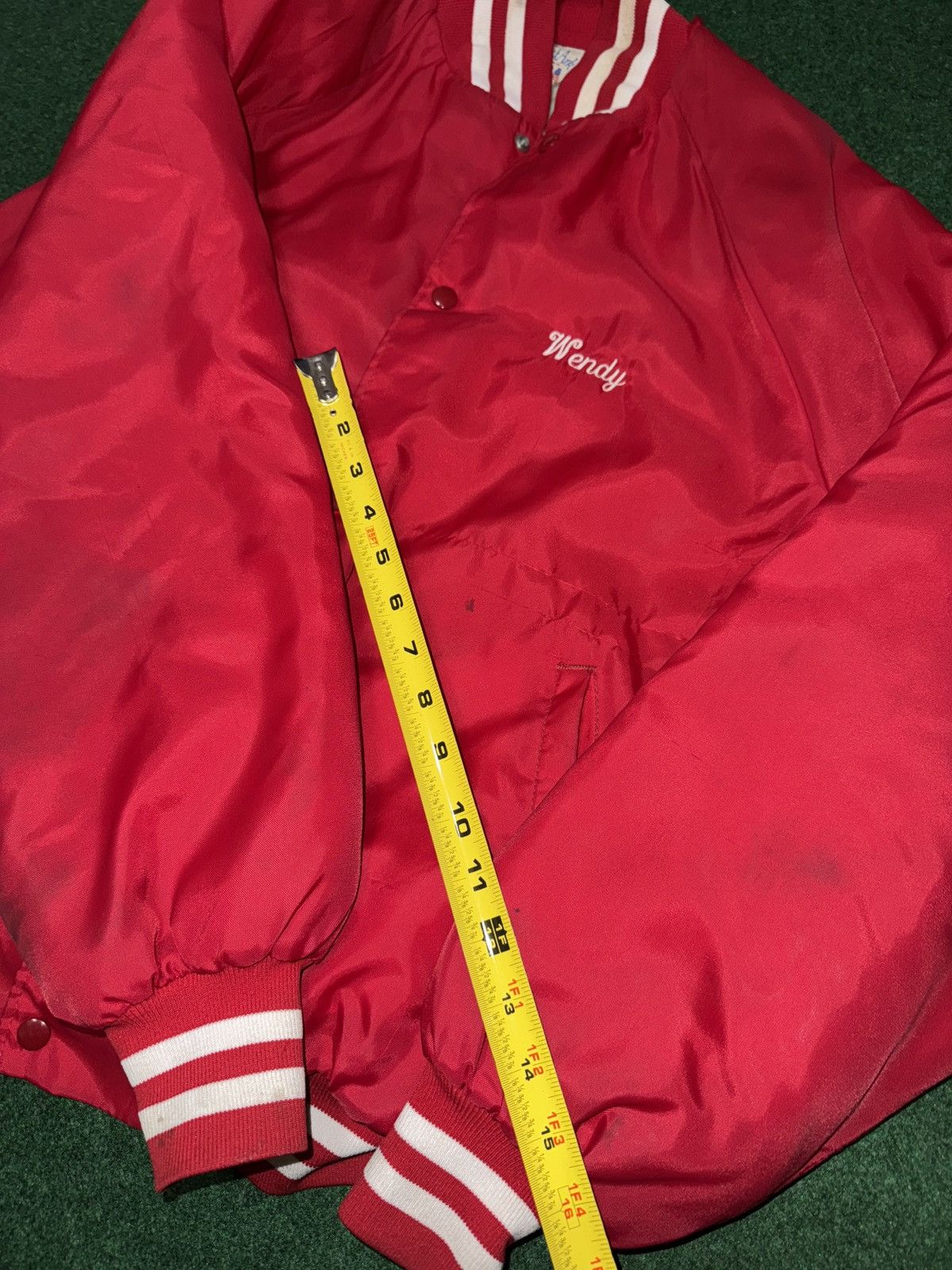 Chalk Line × NBA × Vintage Vintage 80s 90s Chicago Bulls Satin Wendy XL Jacket Size US XL / EU 56 / 4 - 9 Thumbnail