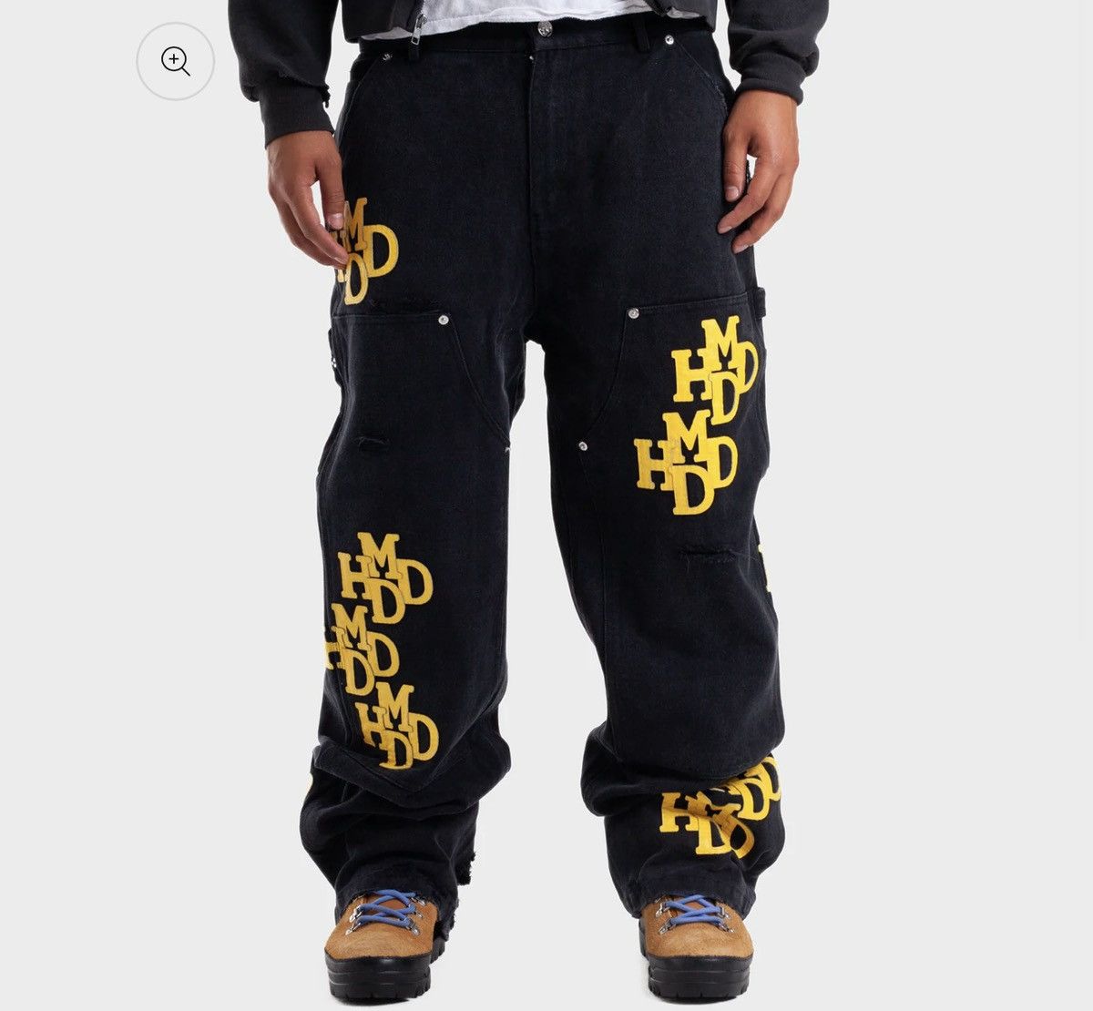 HMDD Happy Memories Don’t Die “Yellow Patch Pants” Size US 32 / EU 48 - 10 Thumbnail