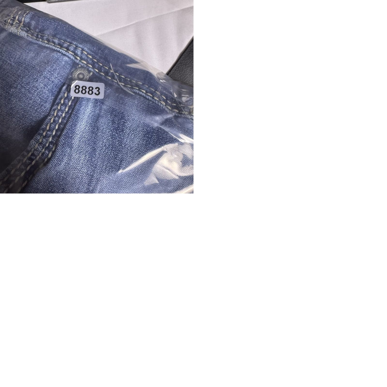 BKE BKE Jeans Mens 48x29 Seth Stretch Denim Bootcut Jeans Workwear Western Cowboy 5-Pocket Mens Regular Blue Denim Stretch Bootcut Size US 32 / EU 48 - 9 Thumbnail