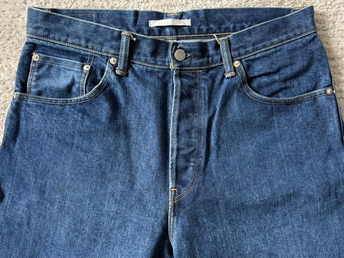 HATSKI HATSKI Wide Tapered Denim (HTK-22003) Used Wash Size 1 Size US 30 / EU 46 - 2 Thumbnail