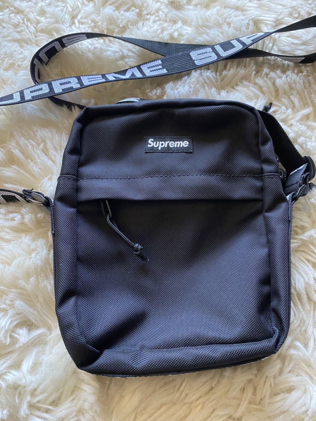 Supreme Supreme Shoulder Bag SS18 Black Side Bag Size ONE SIZE - 2 Thumbnail