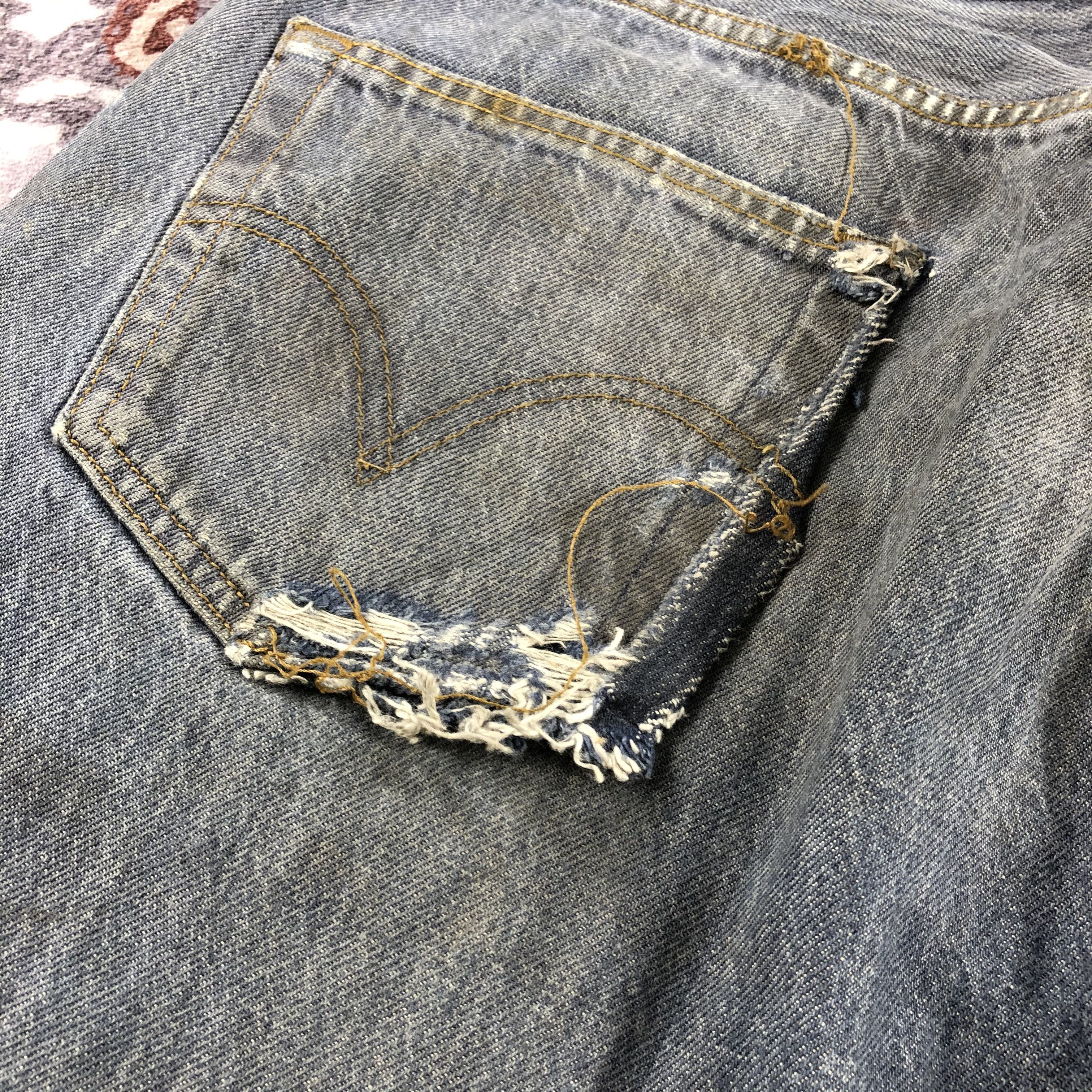 Levi's × Vintage 90s Vintage Levis 501 Jeans-JM2610 Size US 34 / EU 50 - 6 Thumbnail