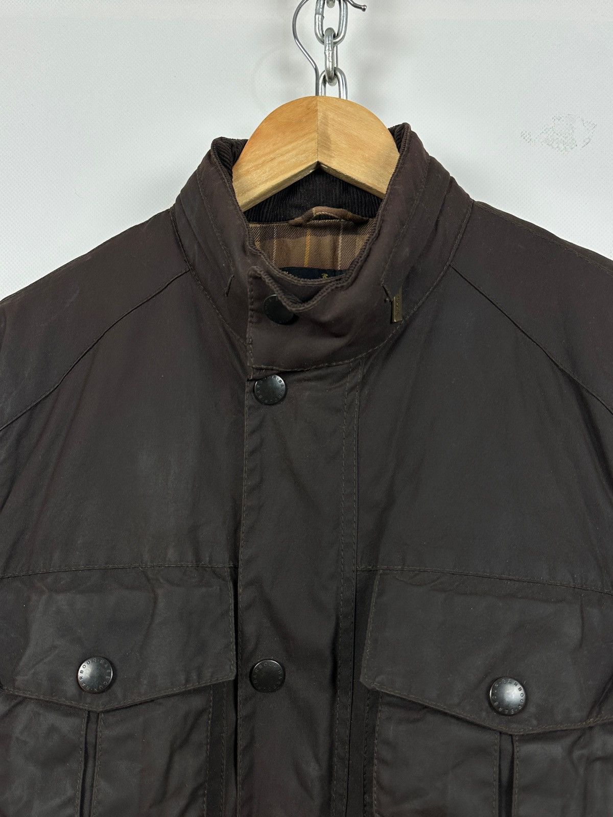 Barbour Barbour Corbridge Brown Waxed Coat Jacket Size US M / EU 48-50 / 2 - 8 Thumbnail