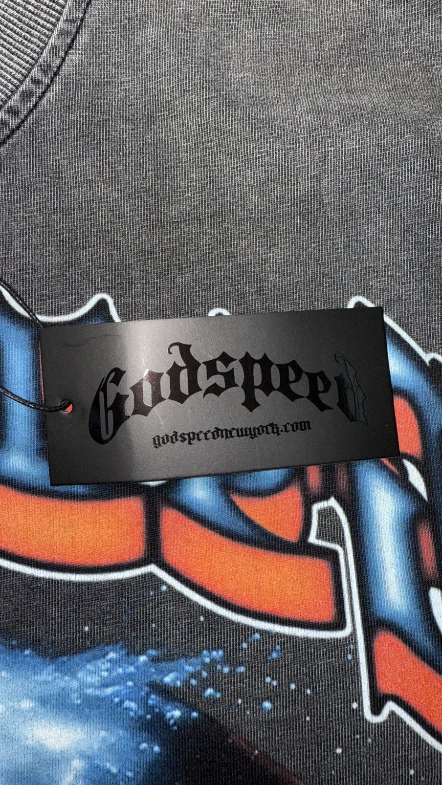Godspeed Galaxsee Grey Wash Godspeed Tee Size US S / EU 44-46 / 1 - 4 Thumbnail