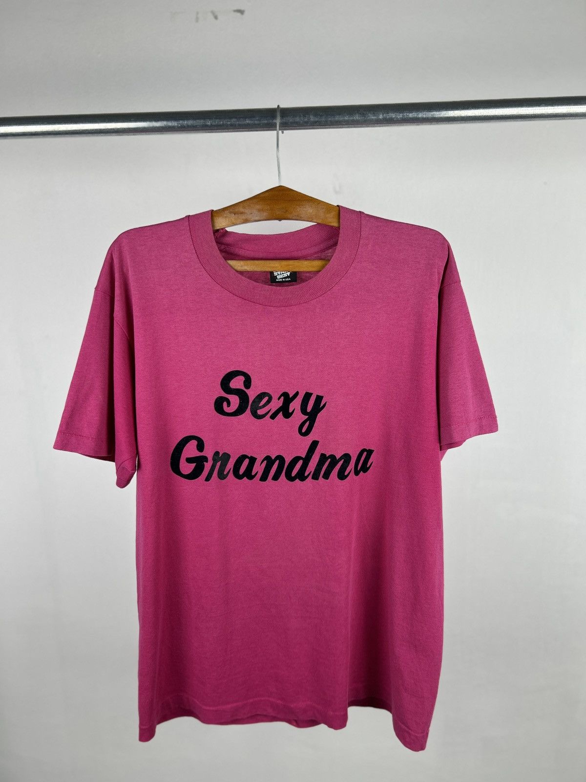 Vintage 1980s Sexy Grandma Tee Size US XL / EU 56 / 4 - 1 Thumbnail