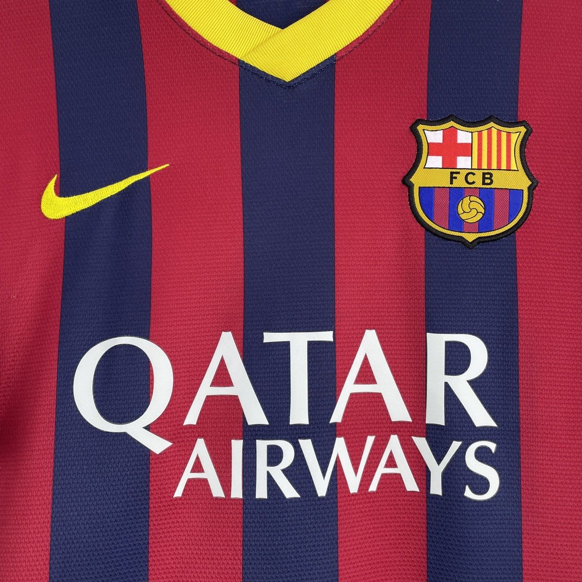 Nike Barcelona Nike Home Jersey Shirt Men 2013/2014 size M Size US M / EU 48-50 / 2 - 2 Thumbnail
