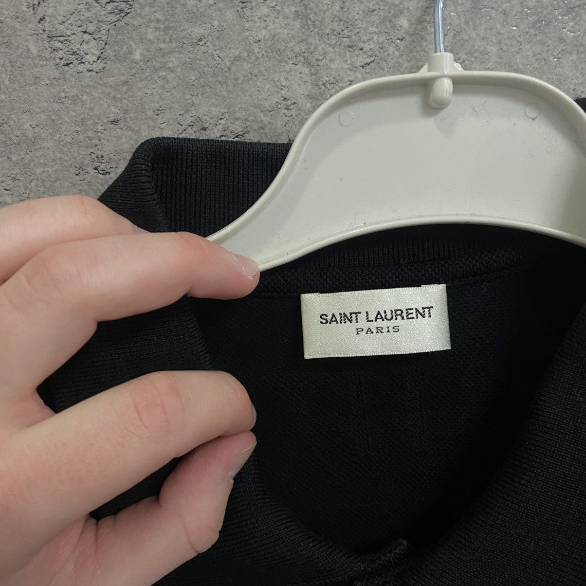 Saint Laurent Paris Saint Laurent Paris Polo T-Shirt Size US S / EU 44-46 / 1 - 7 Thumbnail