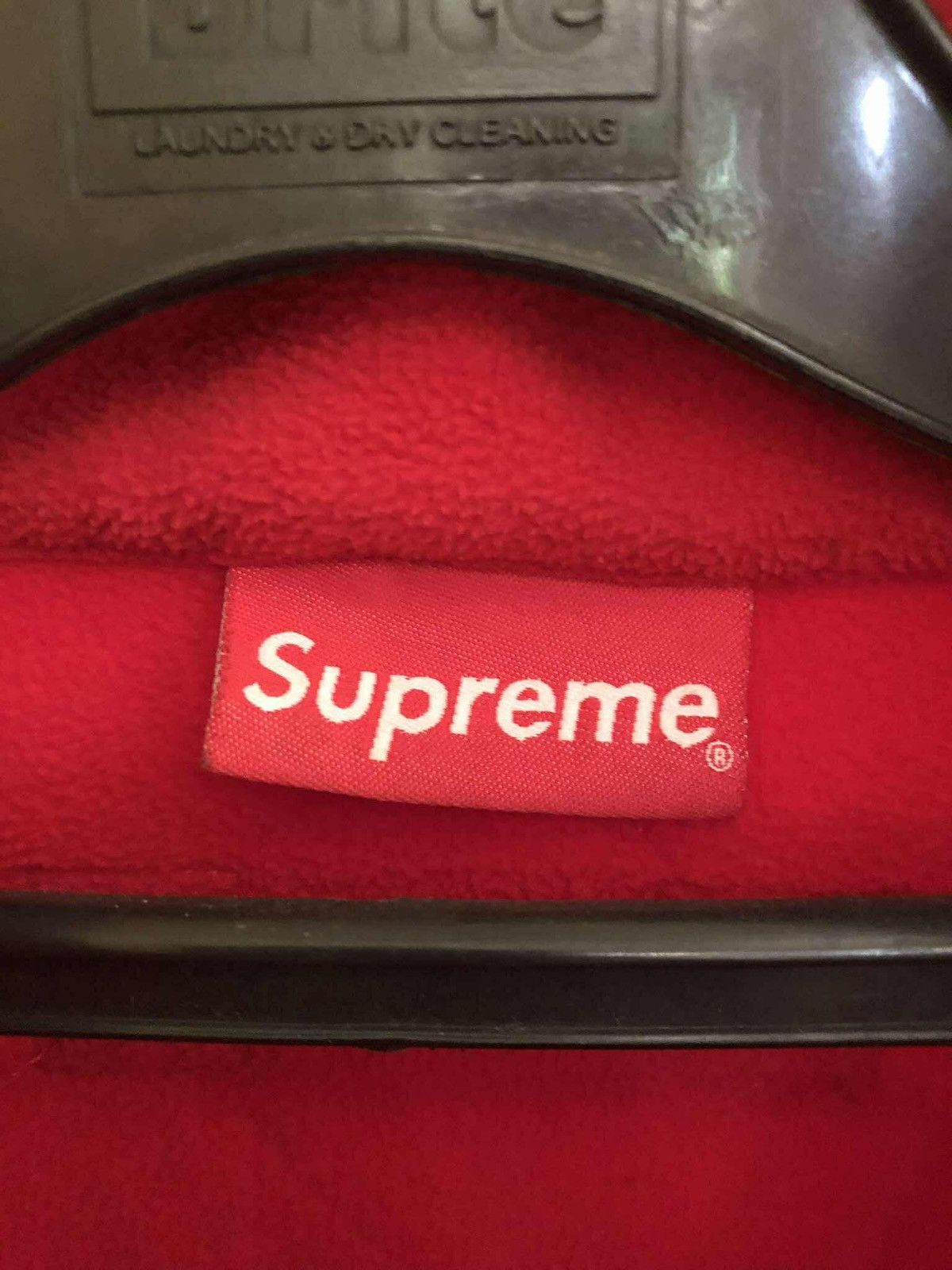 Supreme supreme arc logo quilted half zip pullover Size US M / EU 48-50 / 2 - 3 Thumbnail