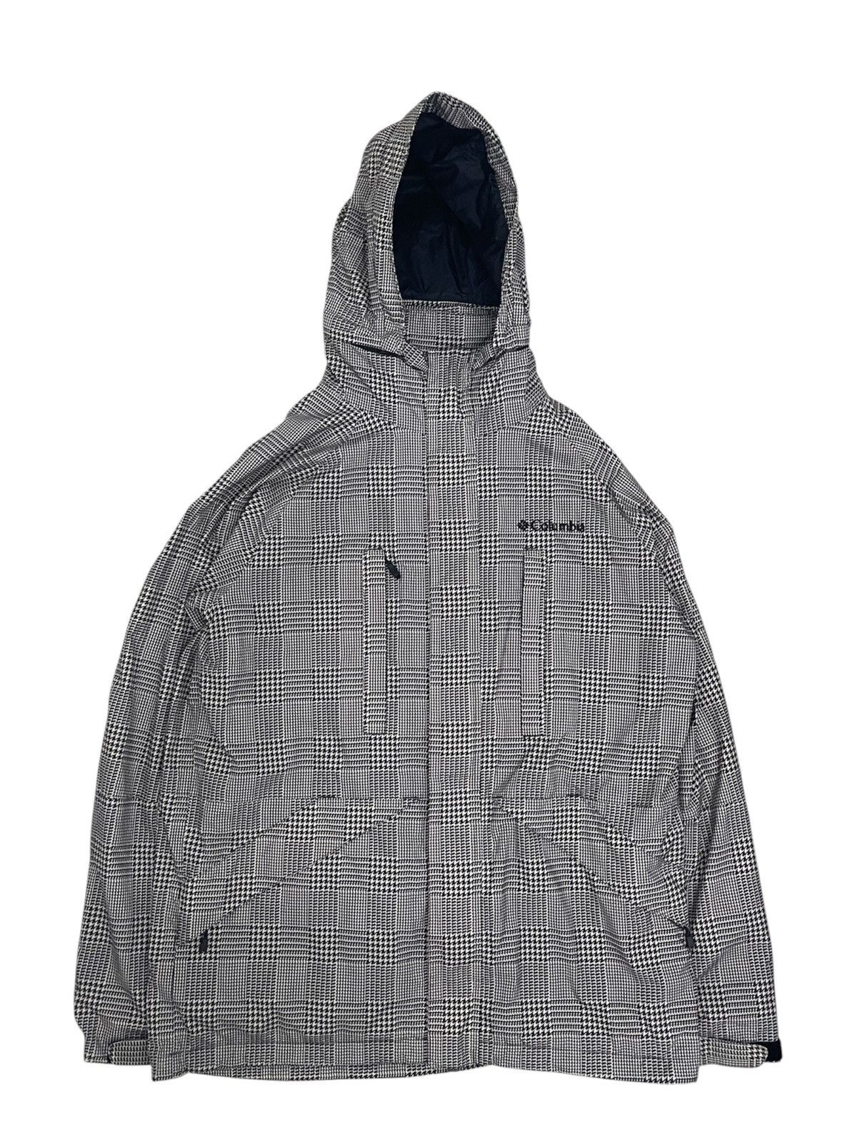 Columbia Columbia Interchange Omni-Tech Houndstooth Gorpcore Jacket Size US L / EU 52-54 / 3 - 1 Thumbnail