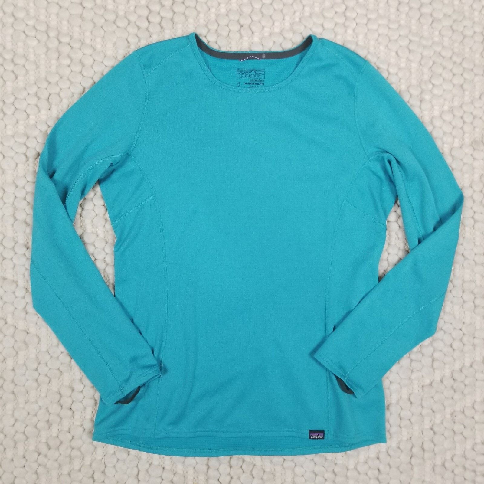 Patagonia Patagonia Women's Capilene Midweight Crew Long Sleeve Blue M Size M / US 6-8 / IT 42-44 - 6 Thumbnail