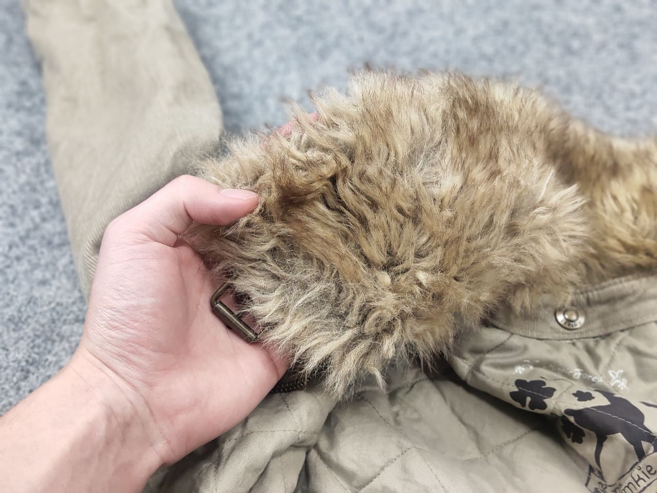 If Six Was Nine Vintage Y2K LGB if six was nine style Cargo pocke Fur Jacket Size M / US 6-8 / IT 42-44 - 18 Thumbnail