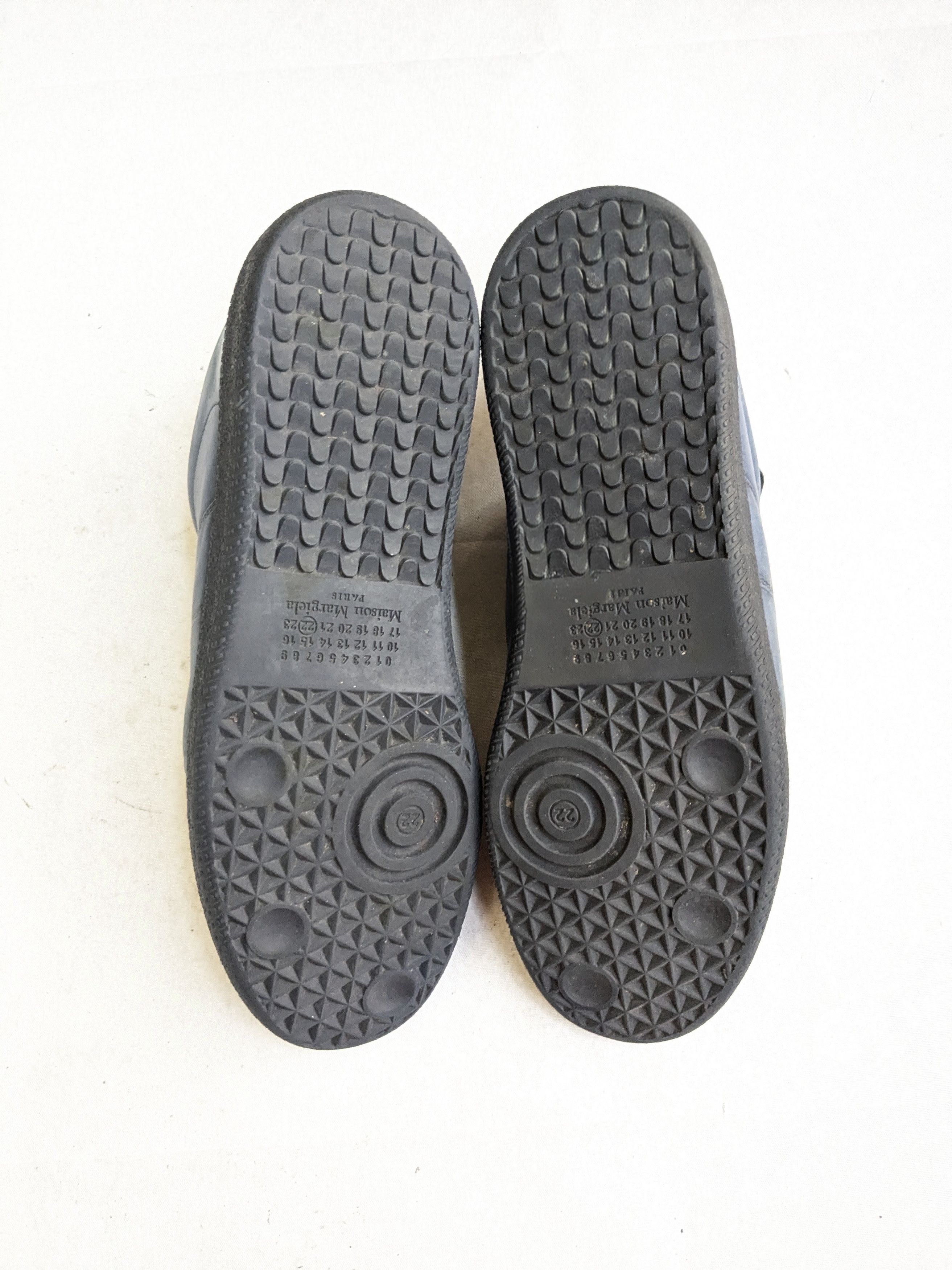 Maison Margiela Maison Margiela Replica GAT Sneakers Blue 9 42 Leather Low Size US 9 / EU 42 - 15 Thumbnail