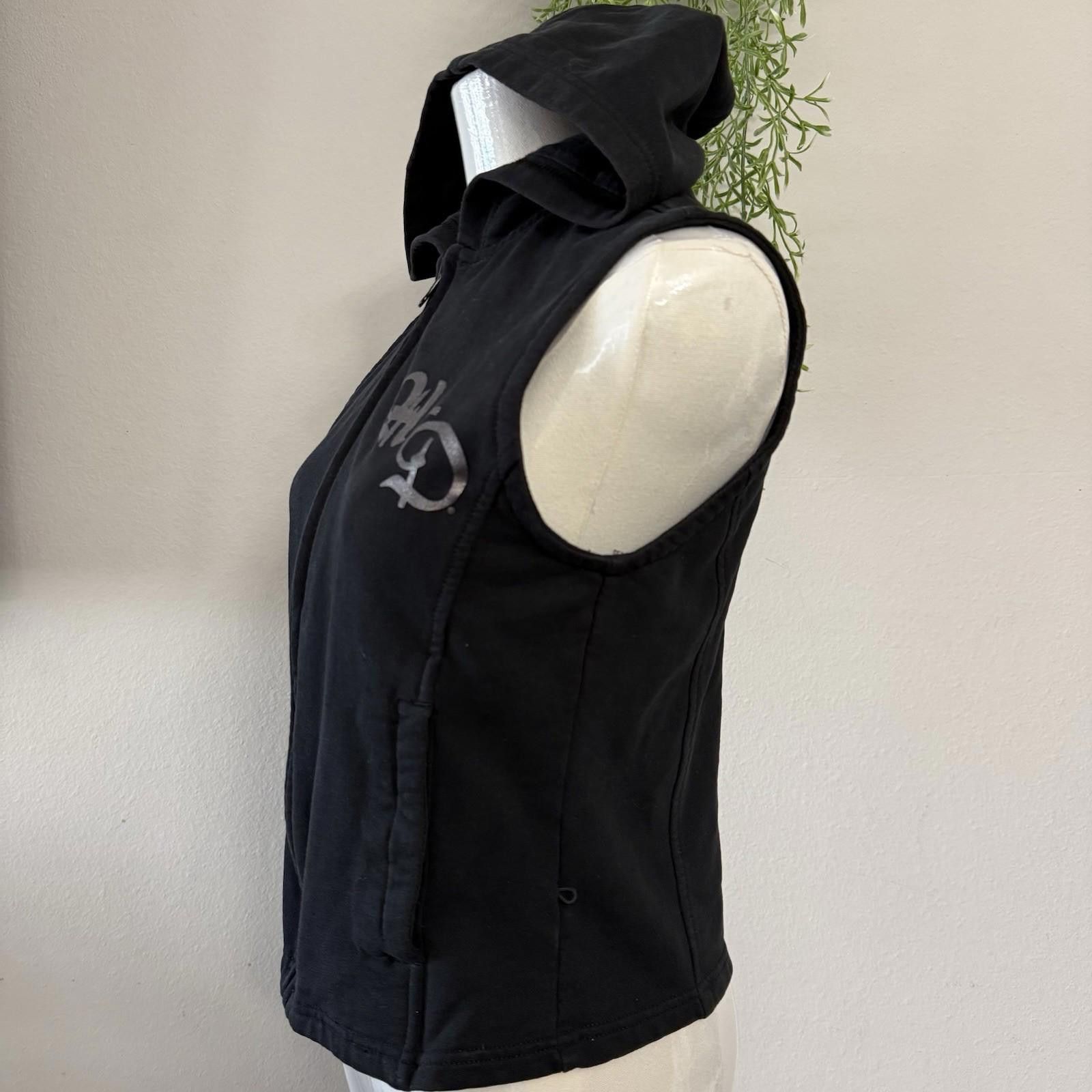 Harley Davidson Harley Davidson Zip Up Vest Small Size S / US 4 / IT 40 - 3 Thumbnail