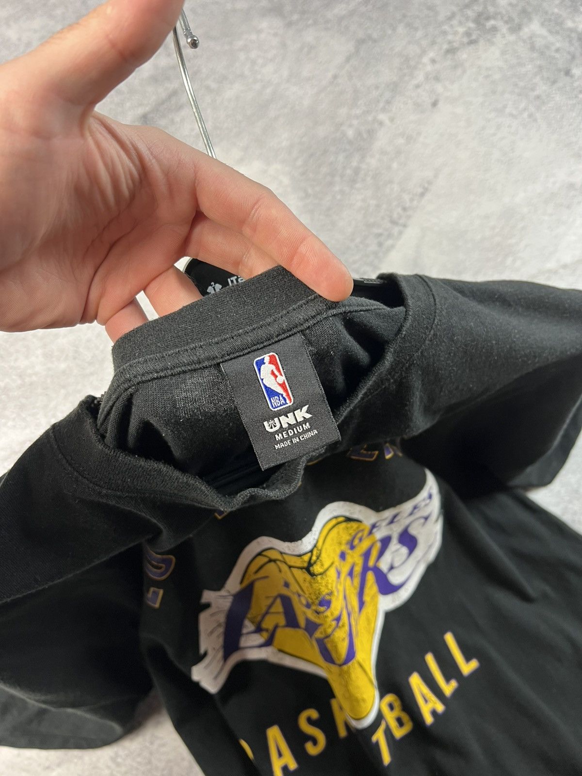NBA Lakers Los Angeles basketball T-shirt Size US M / EU 48-50 / 2 - 5 Thumbnail