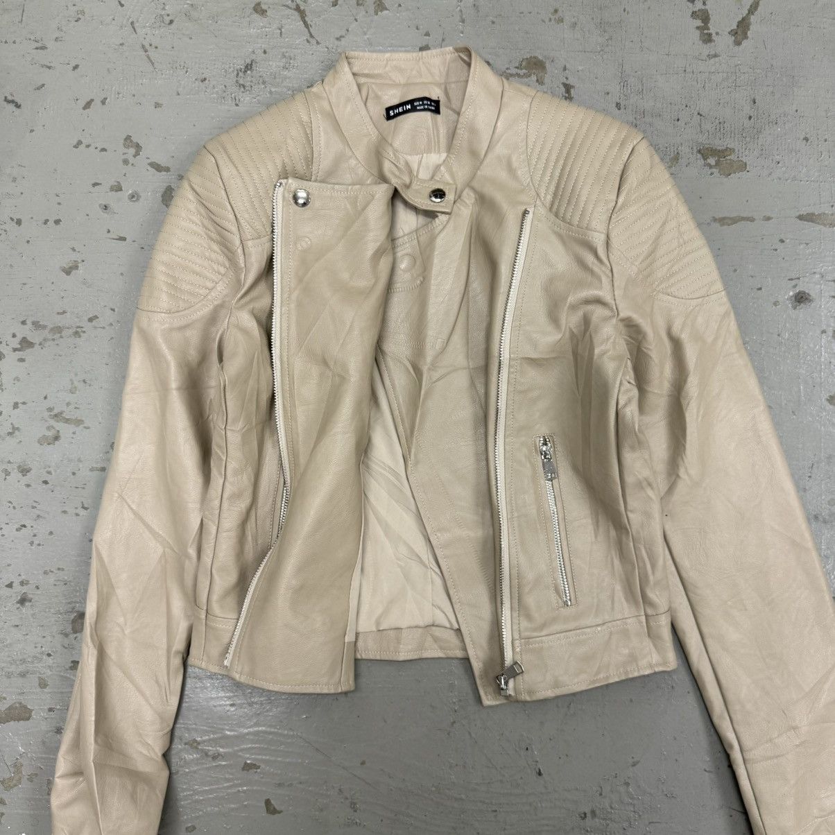 Shein Shein Biker Leather Jacket Size US M / EU 48-50 / 2 - 4 Thumbnail