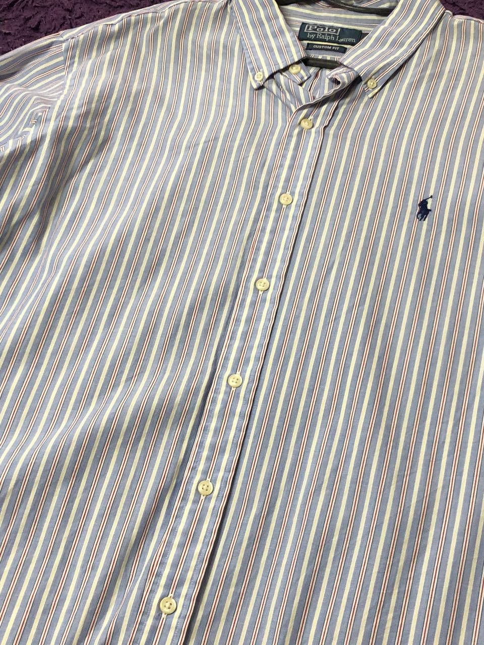 Polo Ralph Lauren CASUAL Polo Ralph Lauren STRIPED shirt Size US XXL / EU 58 / 5 - 9 Thumbnail