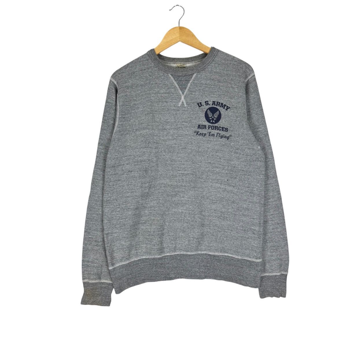 Buzz Rickson's ☀️BUZZ RICKSON’S HULA MOON US ARMY SWEATSHIRT Size US L / EU 52-54 / 3 - 2 Thumbnail