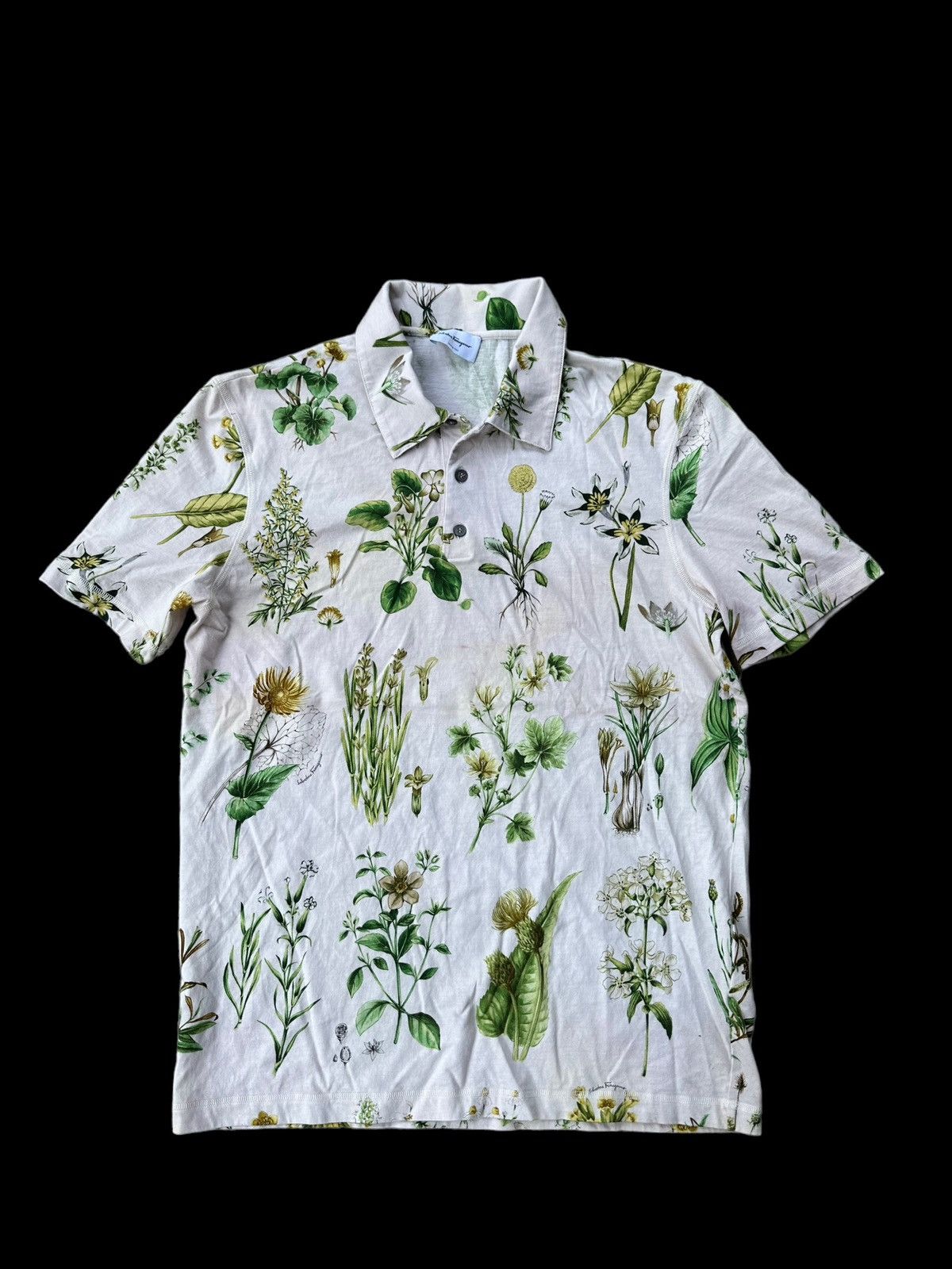 Salvatore Ferragamo Salvatore Ferragamo flower printed shirts Size US L / EU 52-54 / 3 - 1 Thumbnail