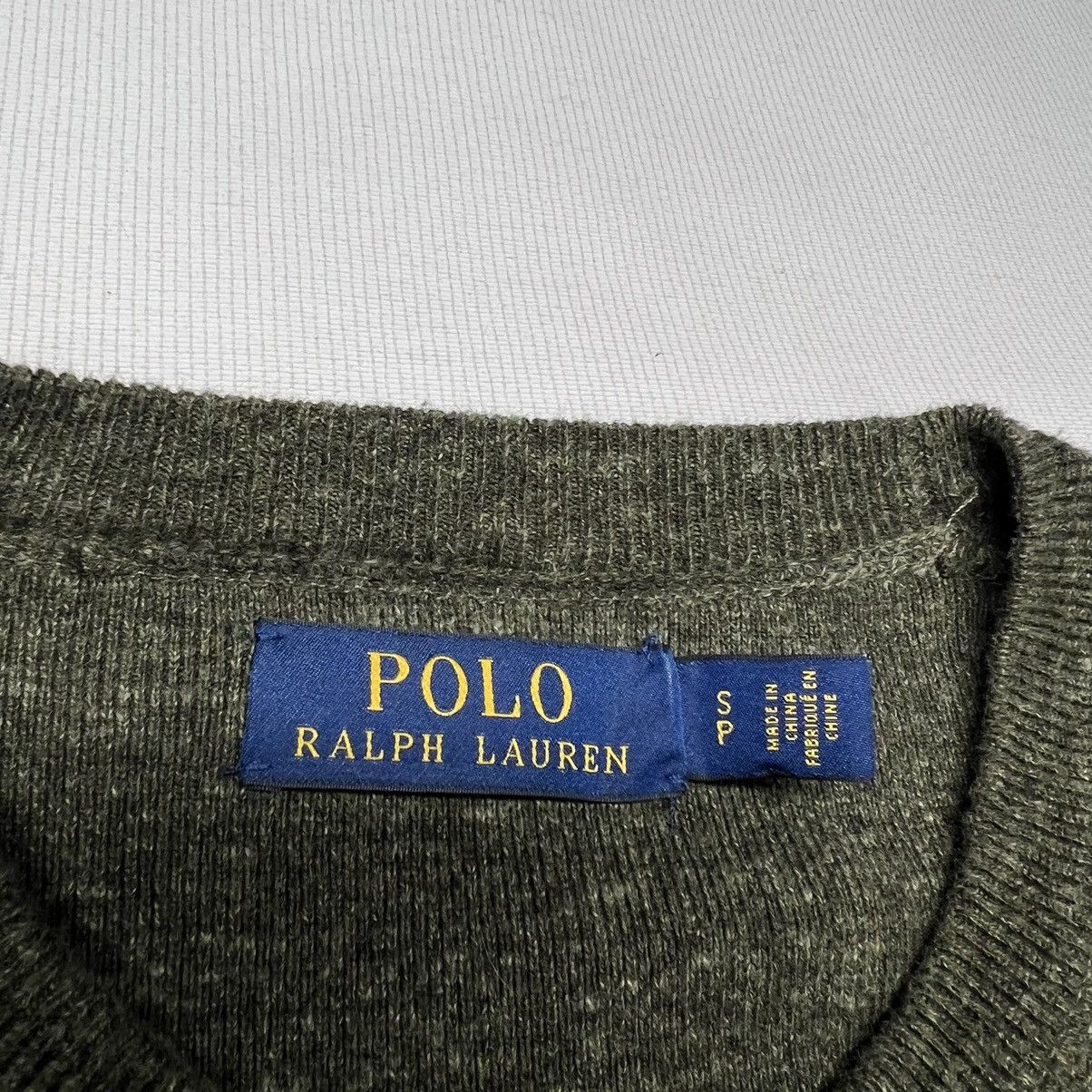 Polo Ralph Lauren Polo Ralph Lauren Sweater Green Pullover Crewneck Knit Olive Size US S / EU 44-46 / 1 - 4 Thumbnail