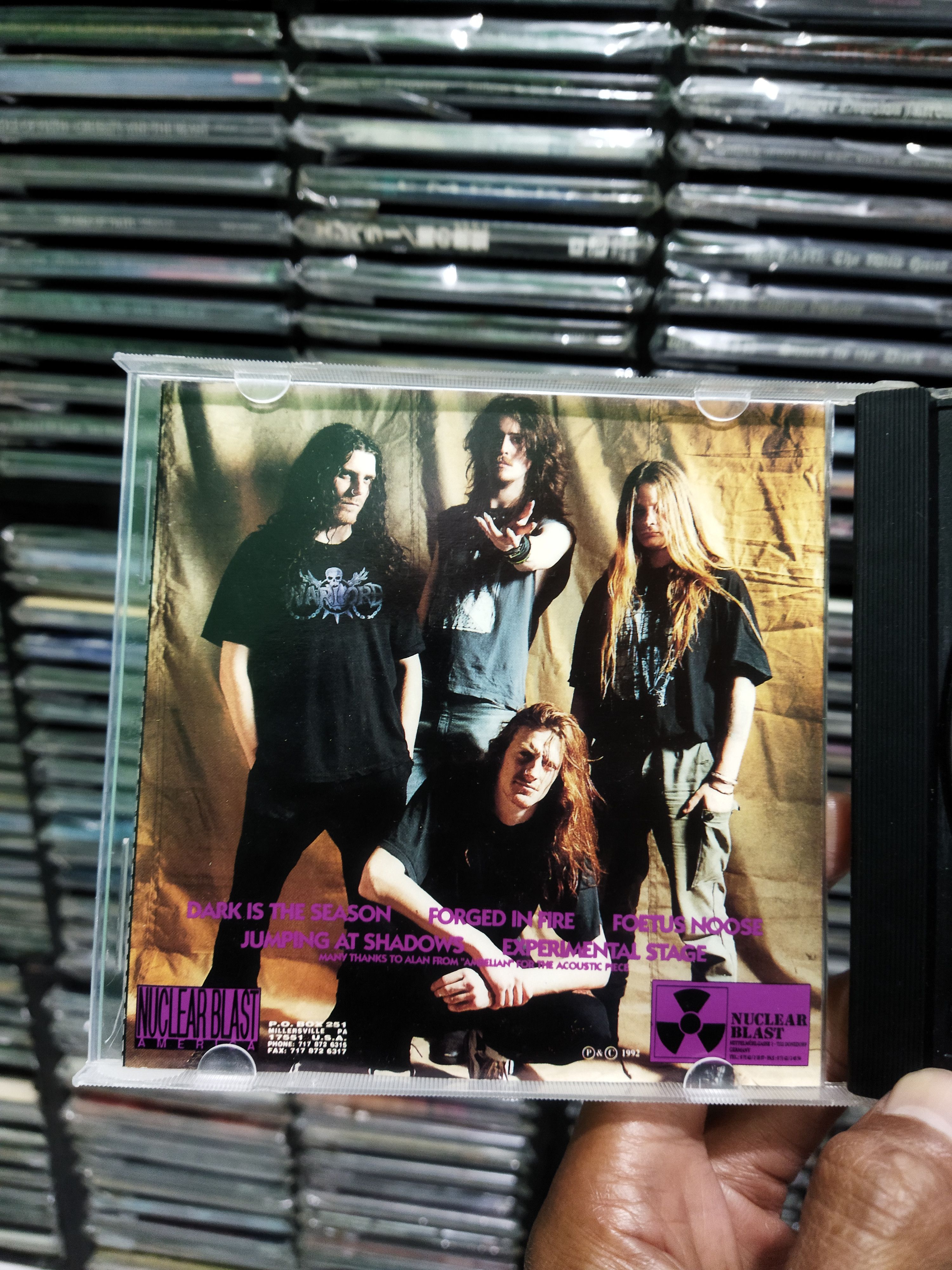 Vintage vintage og BENEDICTION - dark is the season - CD Size ONE SIZE - 3 Thumbnail
