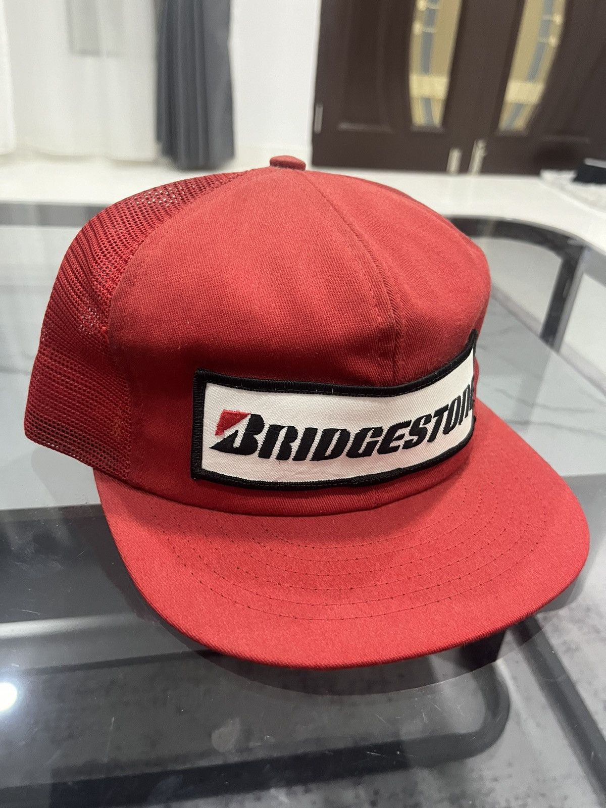 Vintage VINTAGE BRIDGESTONE BY SWINGSTER USA RACING HAT Size ONE SIZE - 12 Thumbnail
