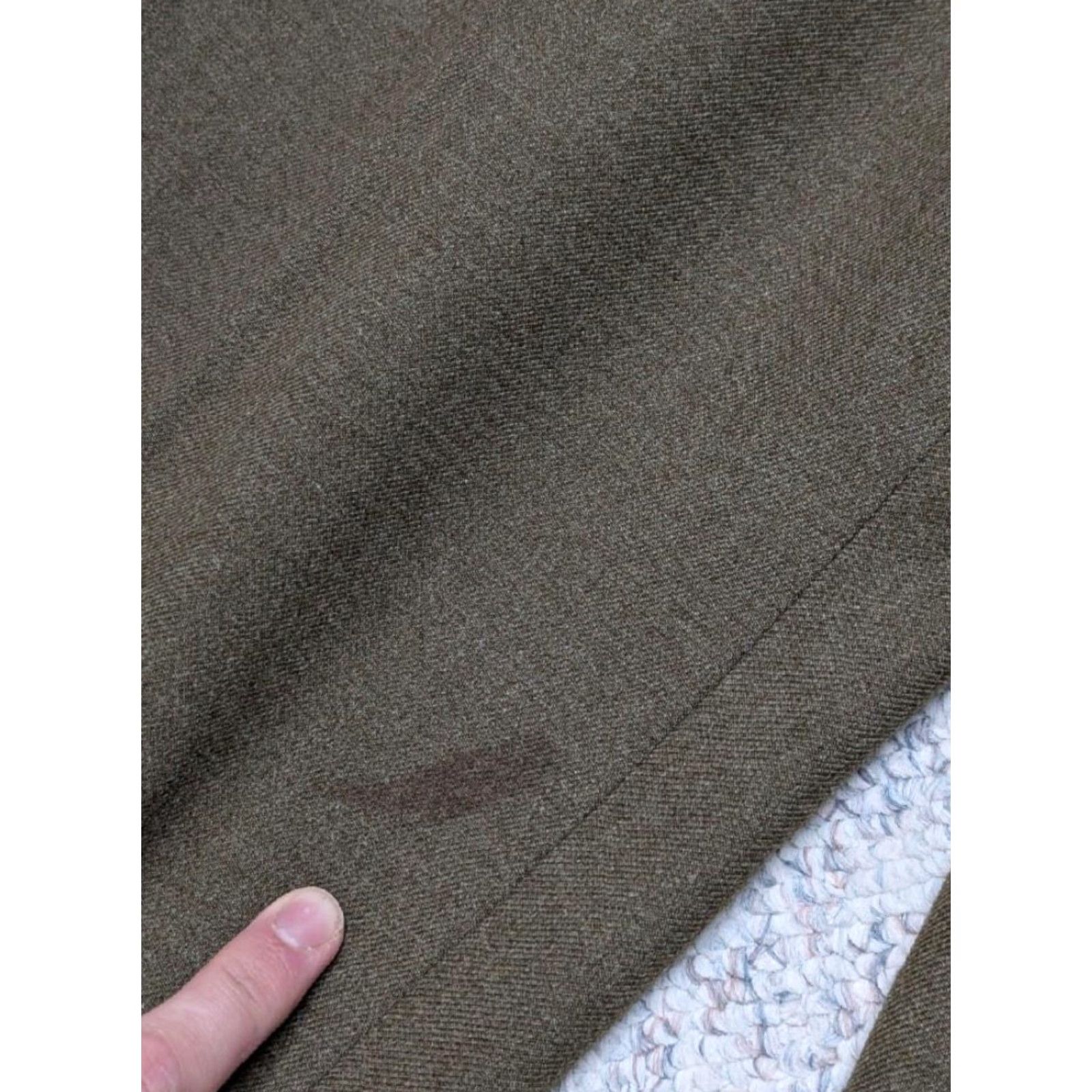 Vintage VINTAGE US Army Pants 1940s WW2 serge wool 32x32 Green Trousers Mens 32x32 Wool Green Vintage Military Field Front Button Closure Casual Wear Size US 32 / EU 48 - 3 Thumbnail
