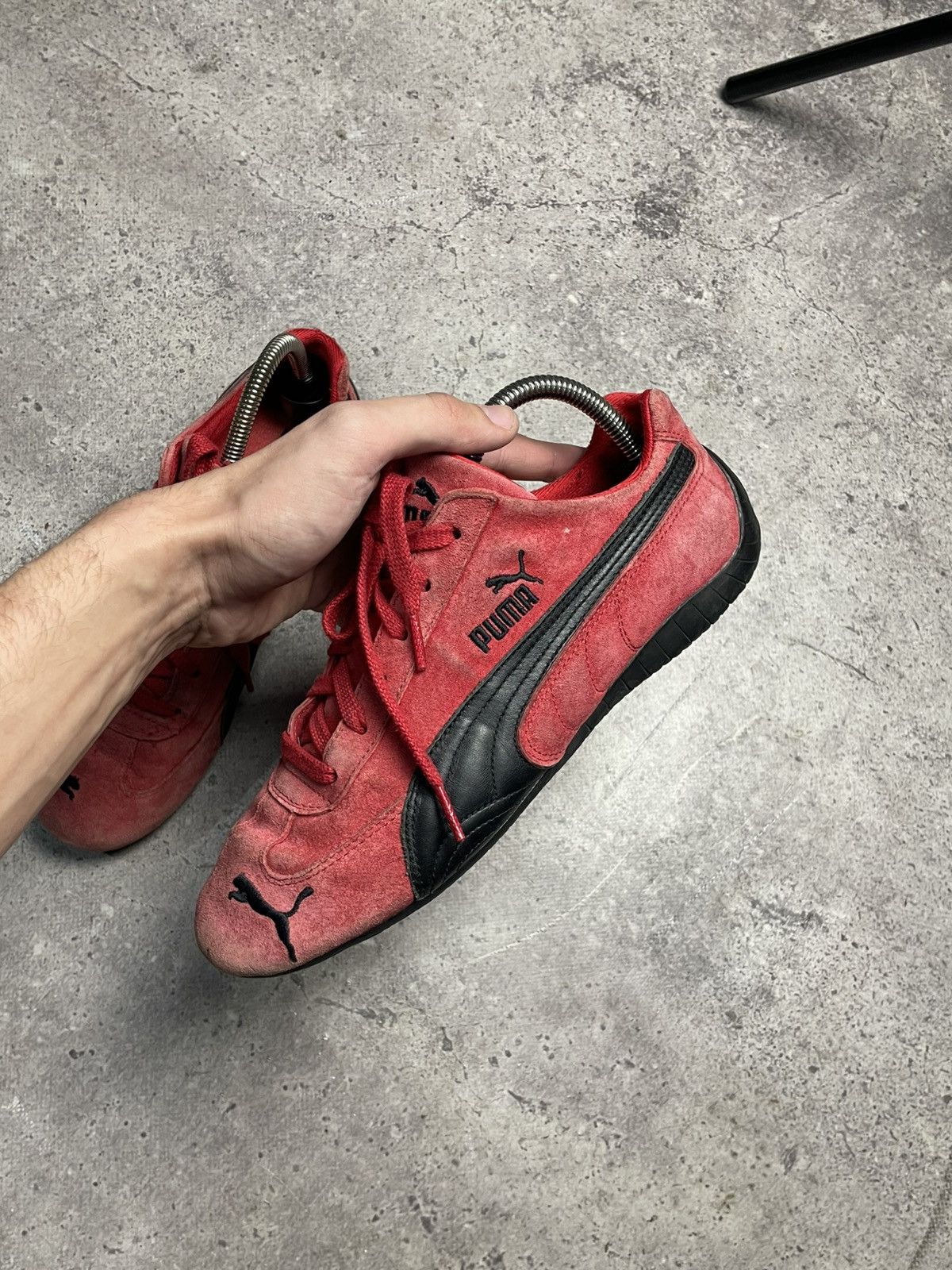 Puma 🐈‍⬛ Puma Speedcat Suede Vintage Sneakers Low Shoes 41 Size US 8 / EU 41 - 4 Thumbnail