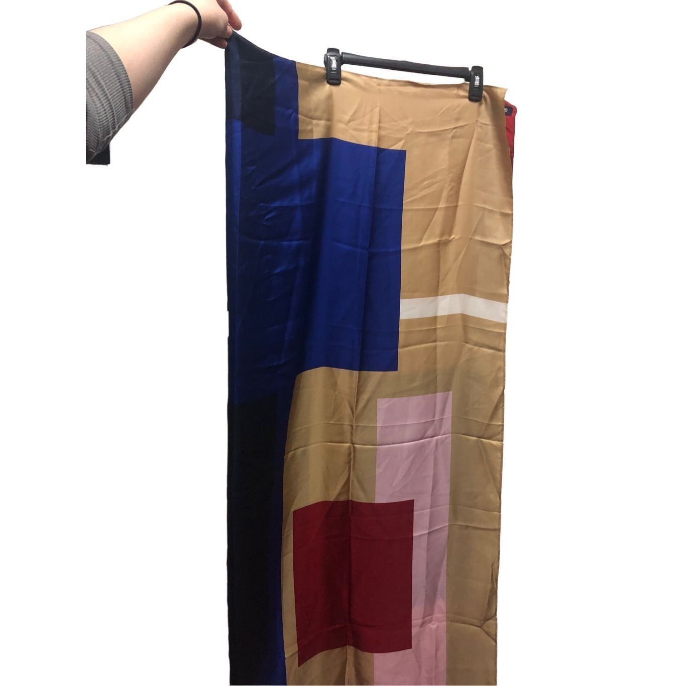 Lands' End Lands’ End Women’s Pink and Blue Large Box Scarf / wrap cove Size ONE SIZE - 3 Thumbnail
