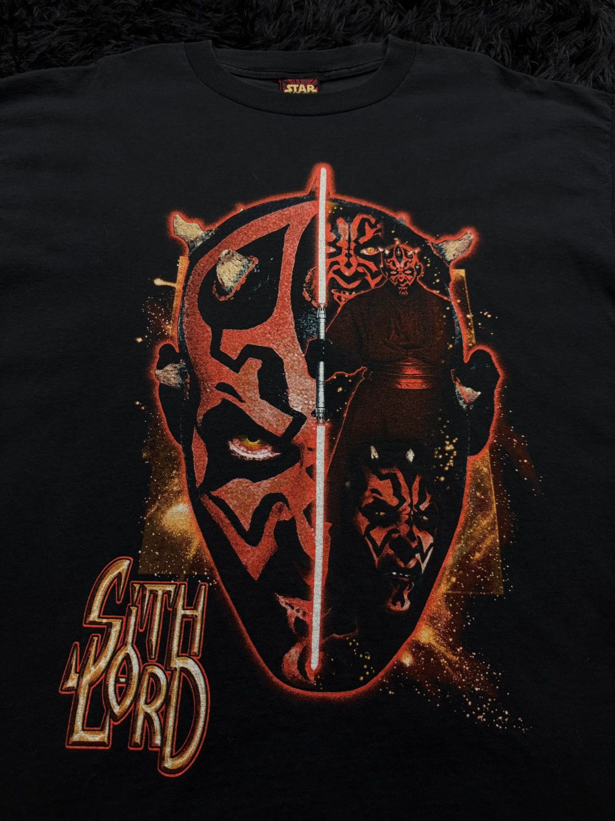 Star Wars Vintage 1999 Star Wars Episode 1 Darth Maul T Shirt Size US XL / EU 56 / 4 - 3 Thumbnail