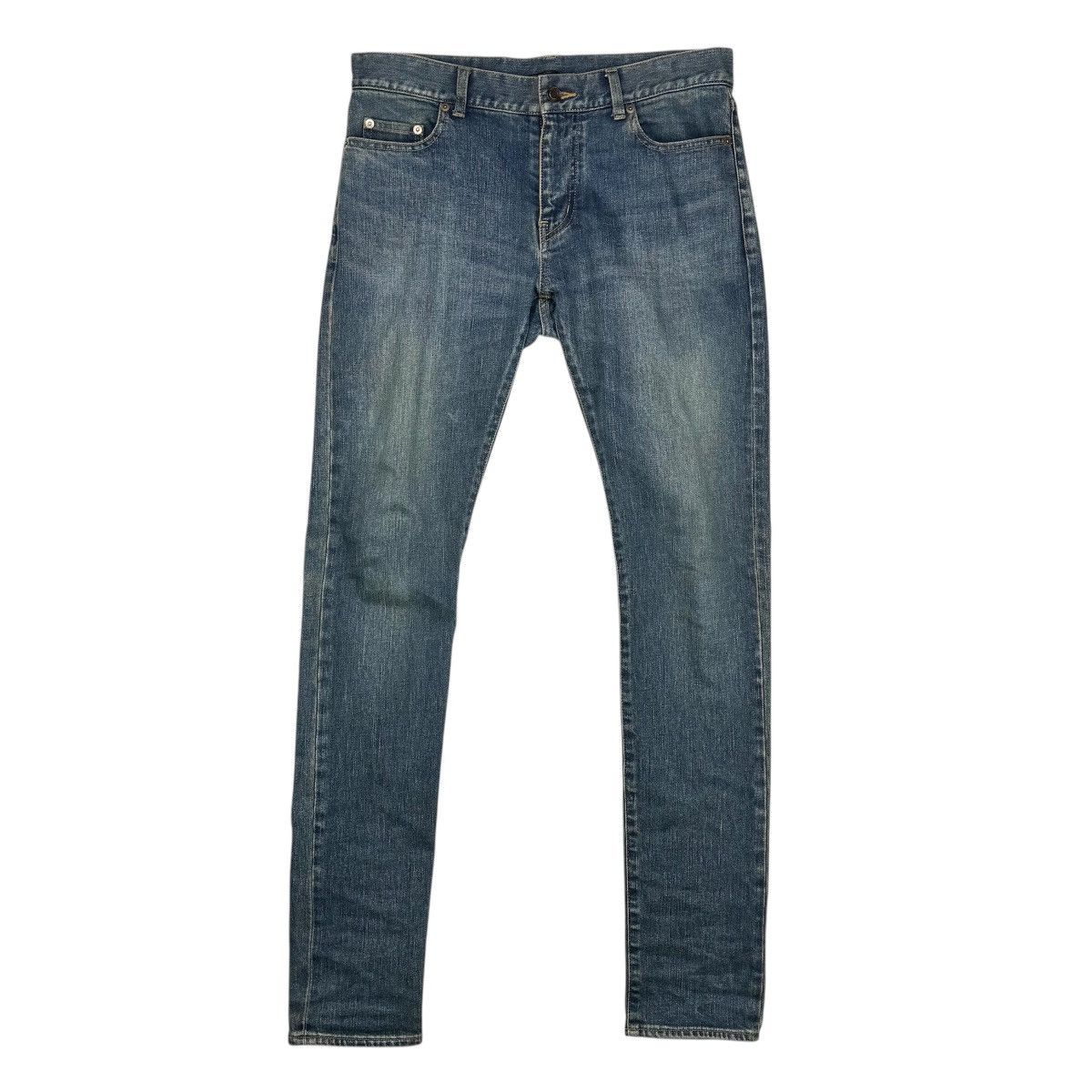 Saint Laurent Paris SAINT LAURENT PARIS FW16 BLUE D02 DENIM Size US 31 - 2 Thumbnail