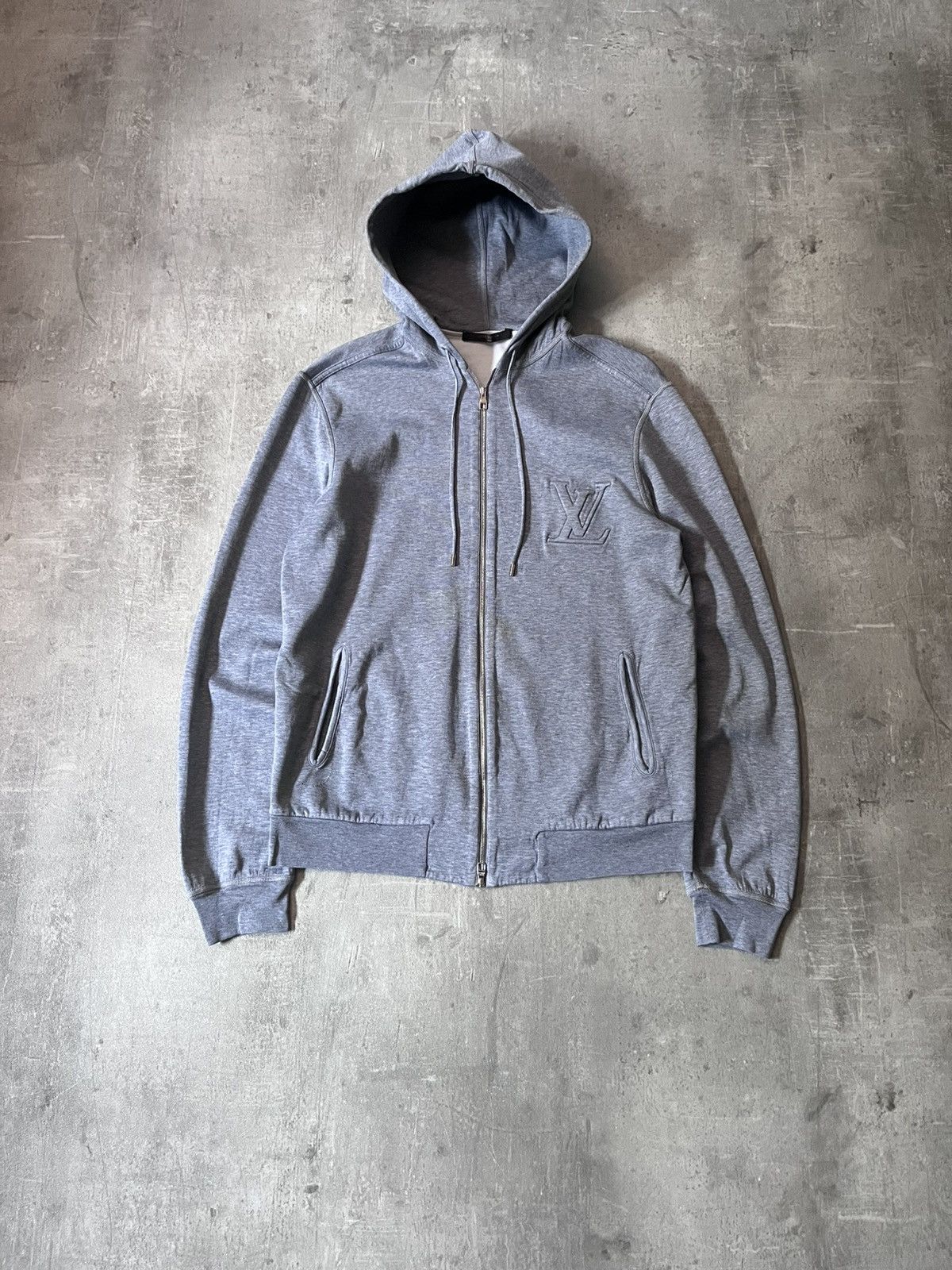 Louis Vuitton Louis Vuitton 2009 by Marc Jacobs LV logo hoodie Size US M / EU 48-50 / 2 - 1 Thumbnail