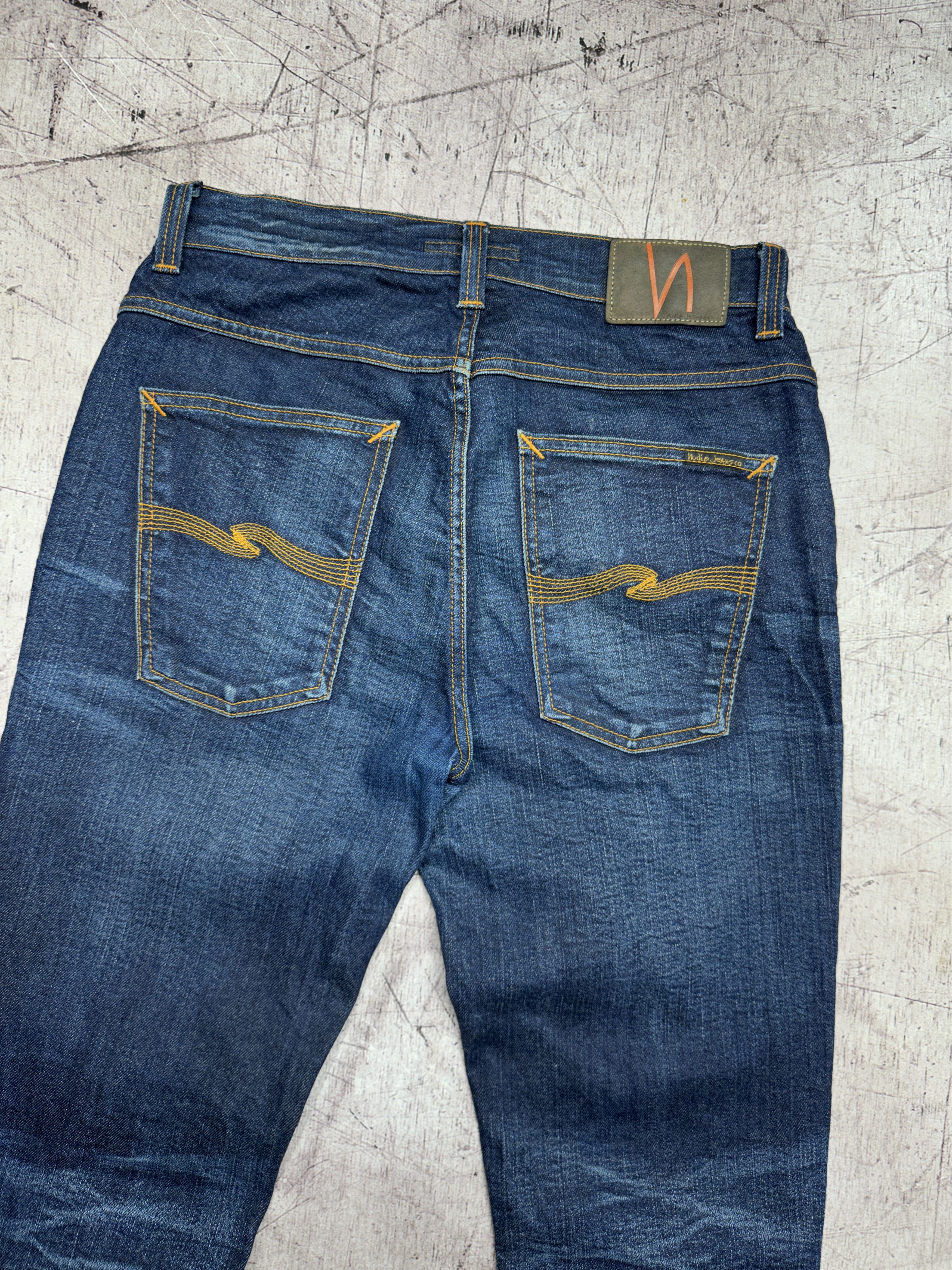 Nudie Jeans Nudie Jeans Mens Grim Tim Denim Pants Size US 34 / EU 50 - 2 Thumbnail