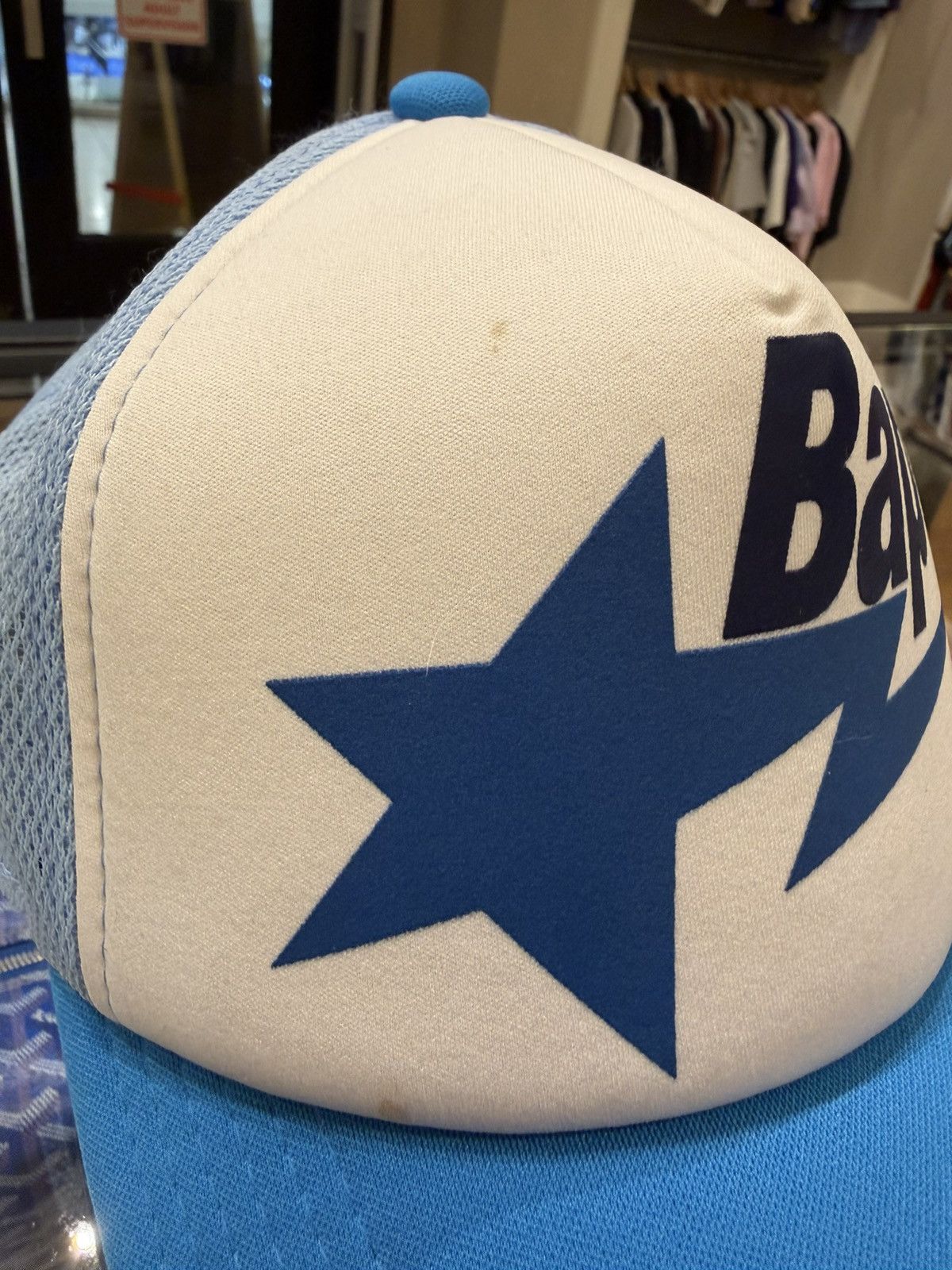 Bape Bape Star Trucker Hat Size ONE SIZE - 4 Thumbnail