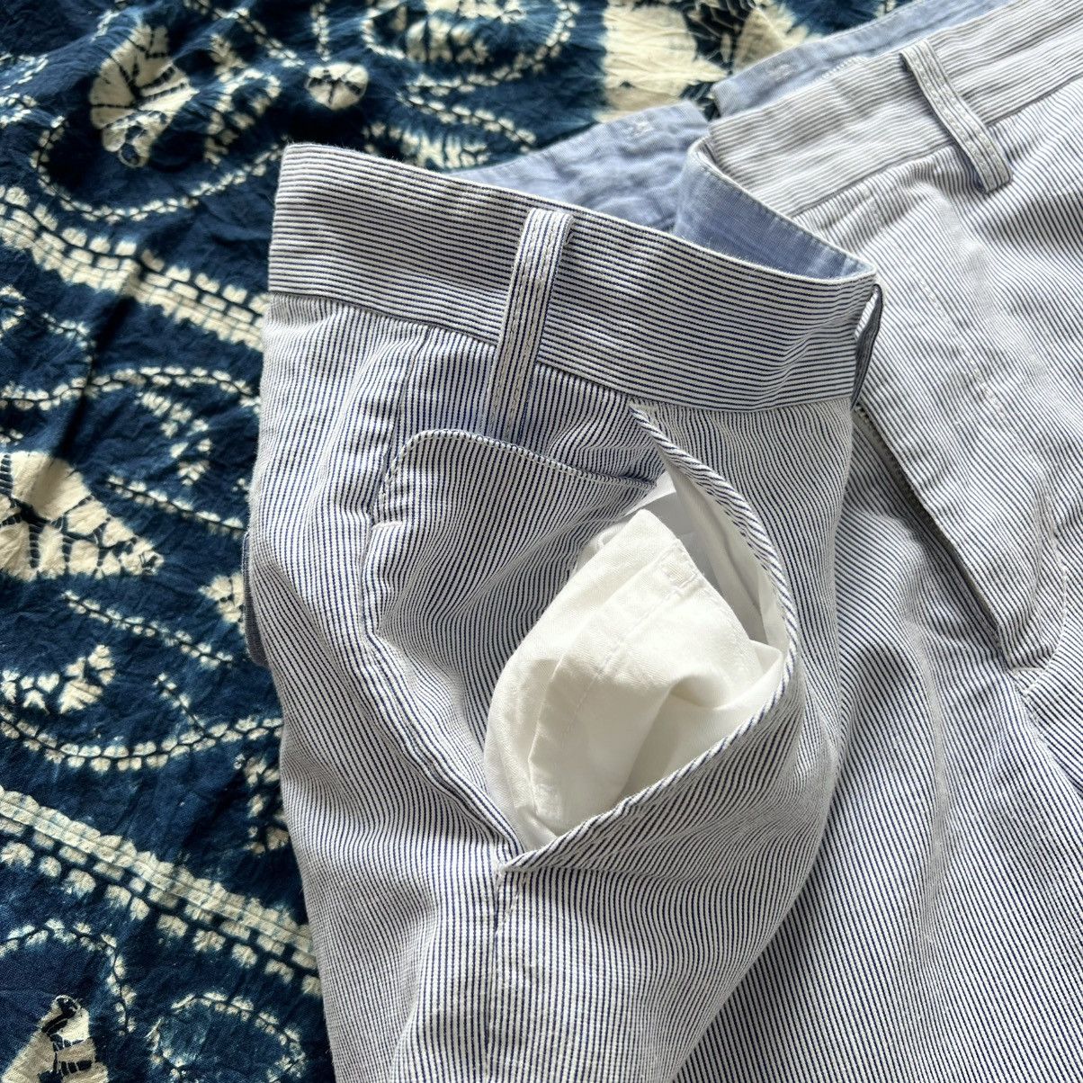 Comme des Garcons × Comme des Garcons Homme × Junya Watanabe COMME des GARÇONS STRIPE SHORTS Size US 35 - 6 Thumbnail