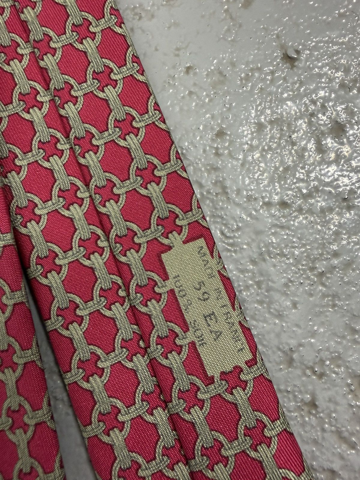 Hermes Hermes Silk Tie Size ONE SIZE - 12 Thumbnail
