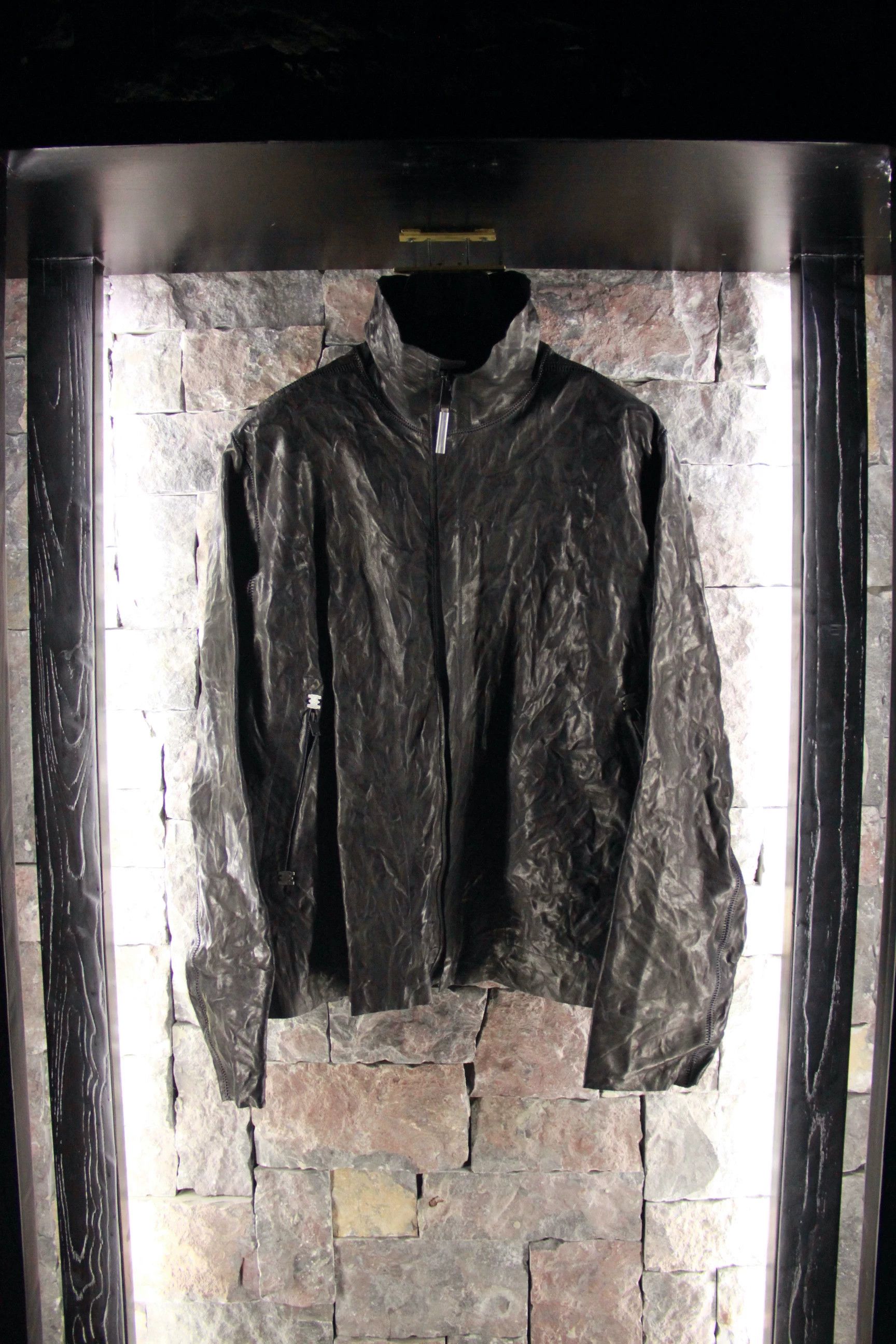 Isaac Sellam Experience Isaac Sellam Experience Black Leather Jacket Men xl Size US XL / EU 56 / 4 - 1 Thumbnail