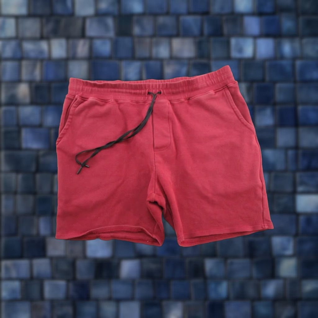 Born Born Primitive Shorts Men L Red Drawstring Athletic Size US 33 - 1 Thumbnail