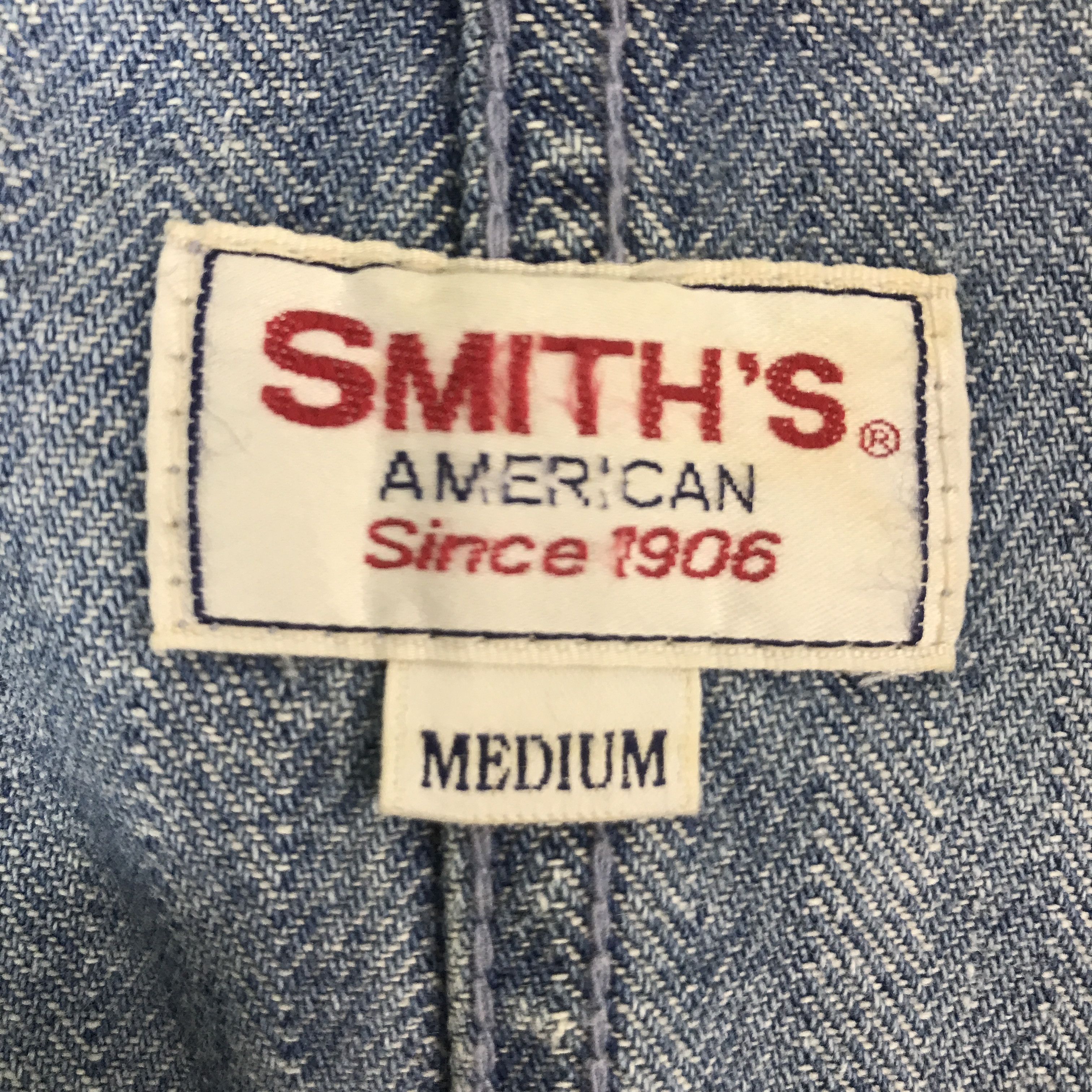 Smith's American SMITHS AMERICAN DENIM BUTTON JACKET Size US M / EU 48-50 / 2 - 11 Thumbnail