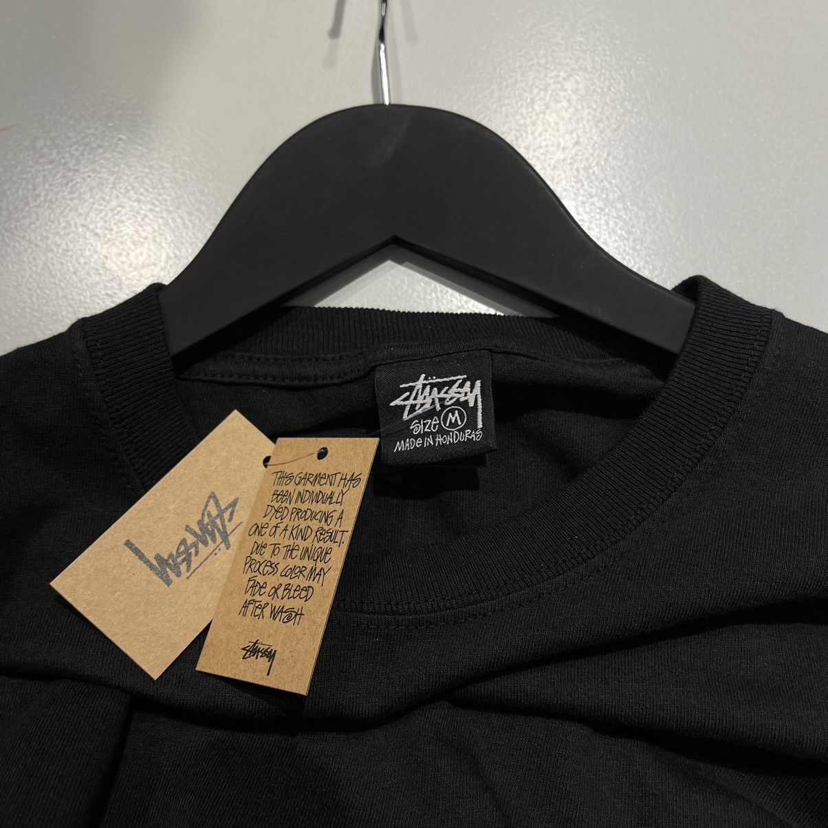 Stussy Stussy Worldwide Diamond Tee Pigment Dyed Black Size US M / EU 48-50 / 2 - 5 Thumbnail