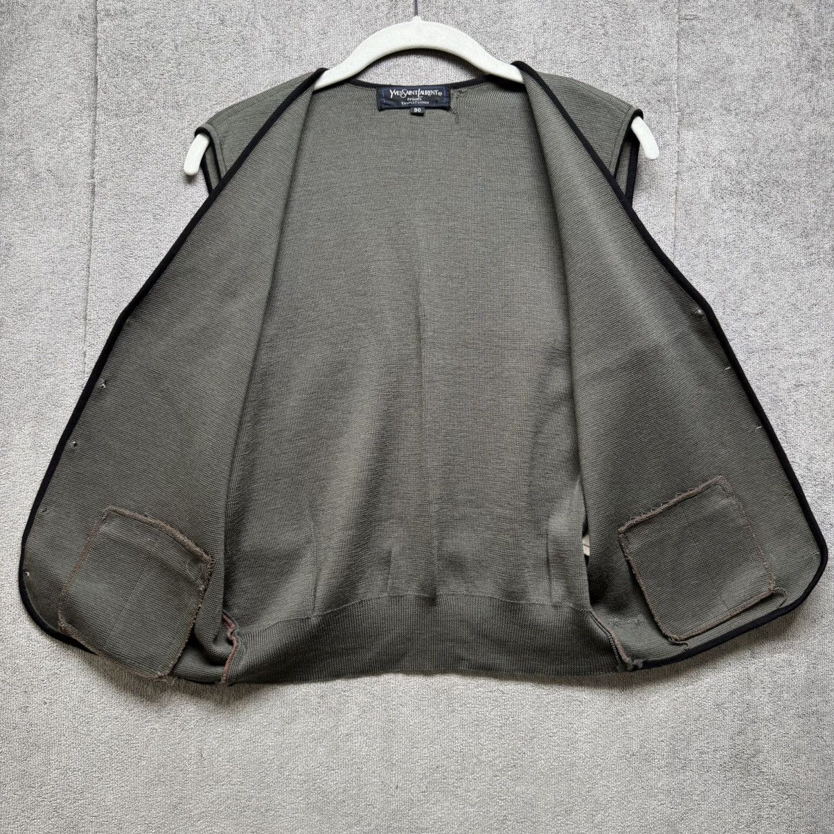 Yves Saint Laurent Vintage Yves Saint Laurent Vest Mens 90 M Size US M / EU 48-50 / 2 - 10 Thumbnail