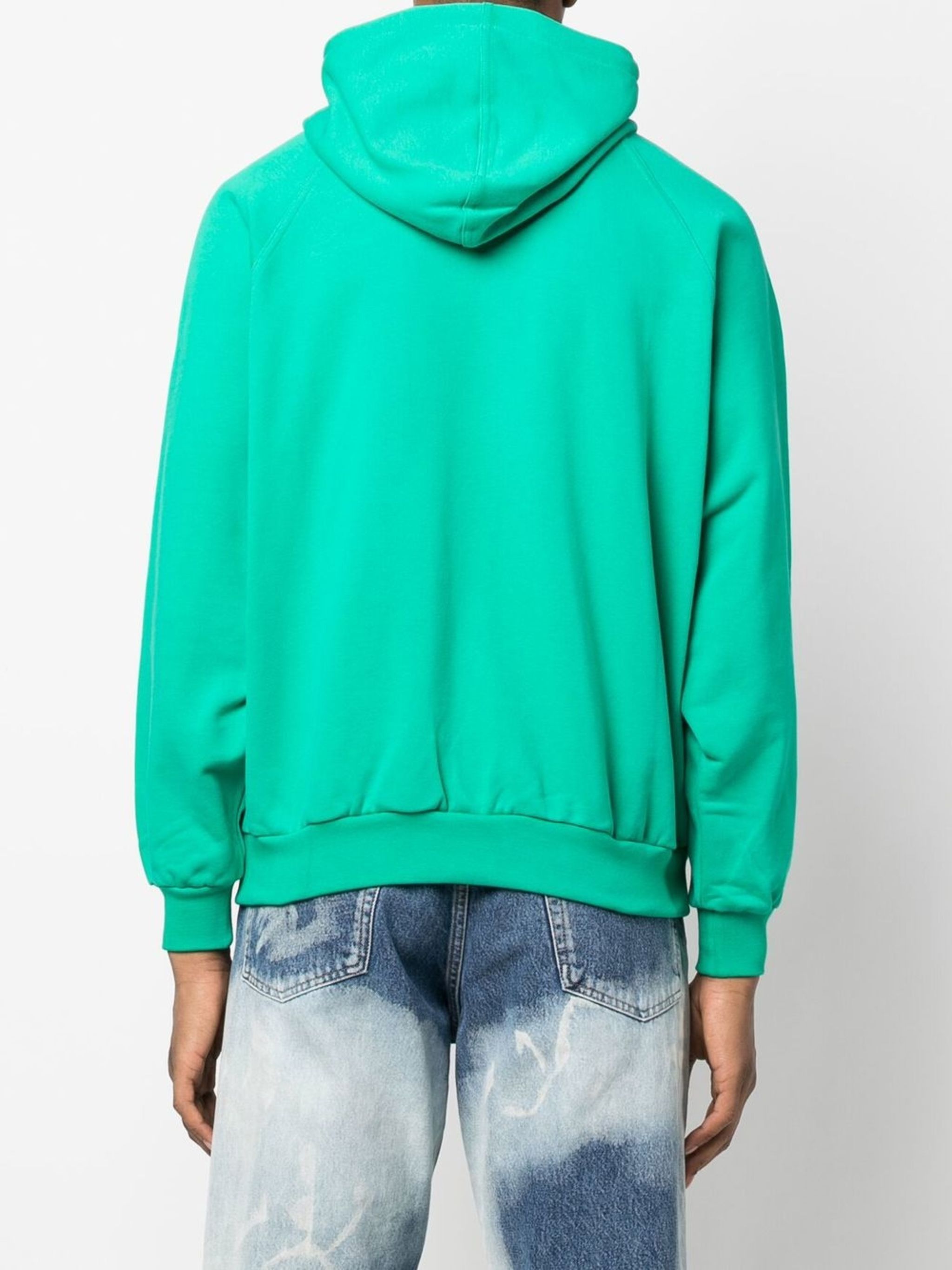 Sunnei o1mle0424 Embroidered Hoodie in Green Size US XS / EU 42 / 0 - 6 Thumbnail