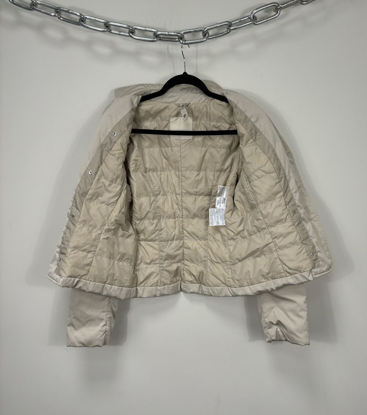 Max Mara Max Mara Beige Women’s Classic Luxury Jacket Size M / US 6-8 / IT 42-44 - 2 Thumbnail